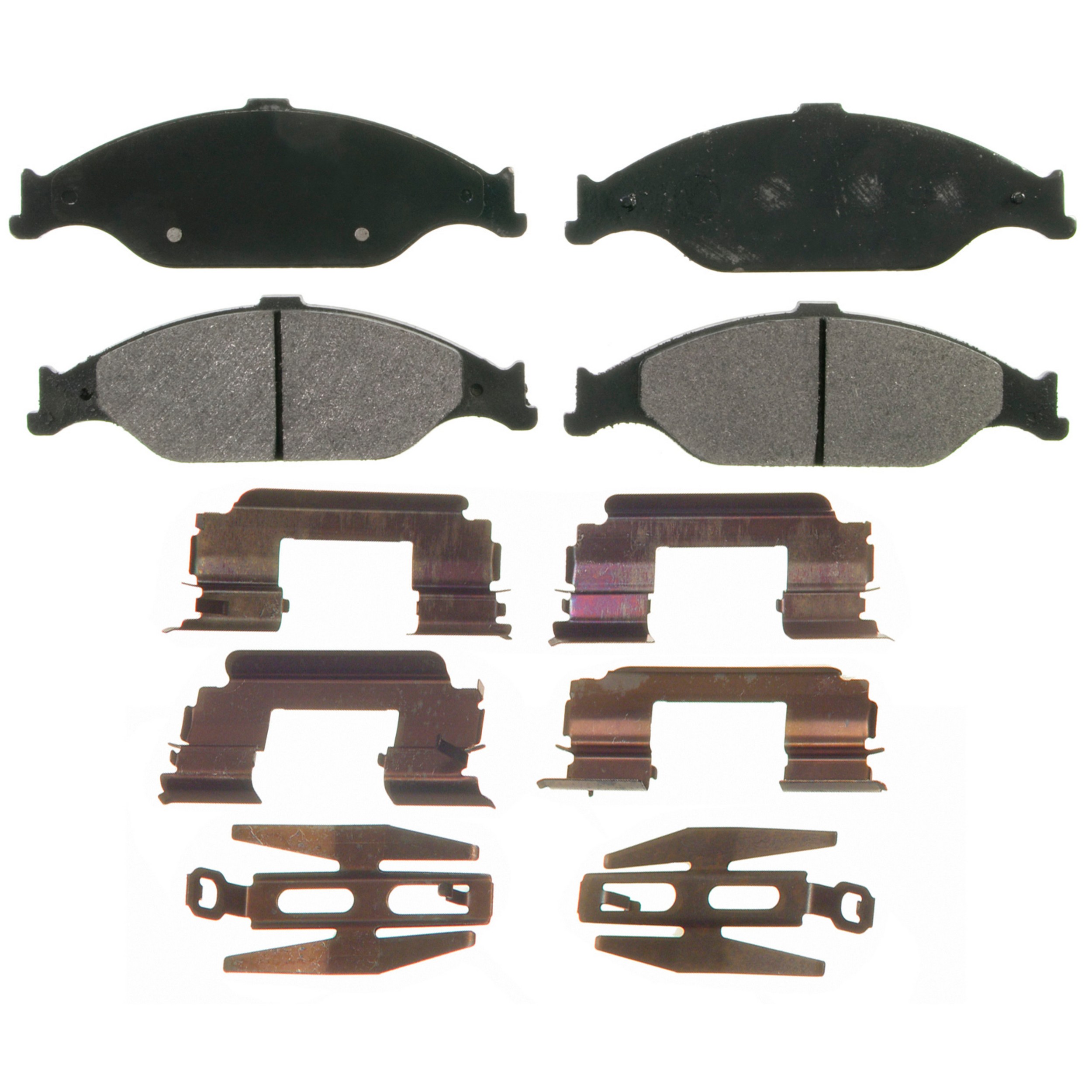 QuickStop Front Disc Brake Pad Set Semi-Metallic