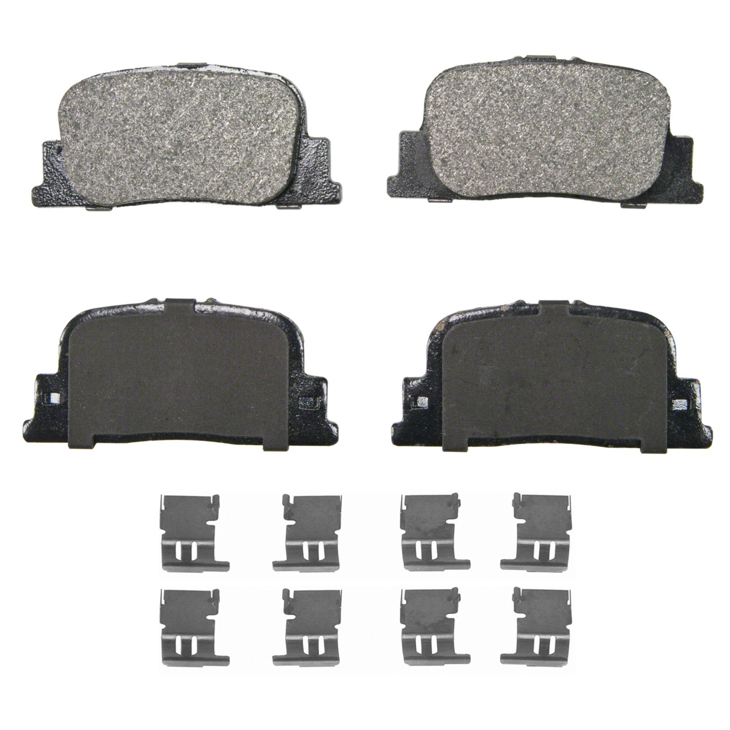 QuickStop Rear Disc Brake Pad Set Semi-Metallic