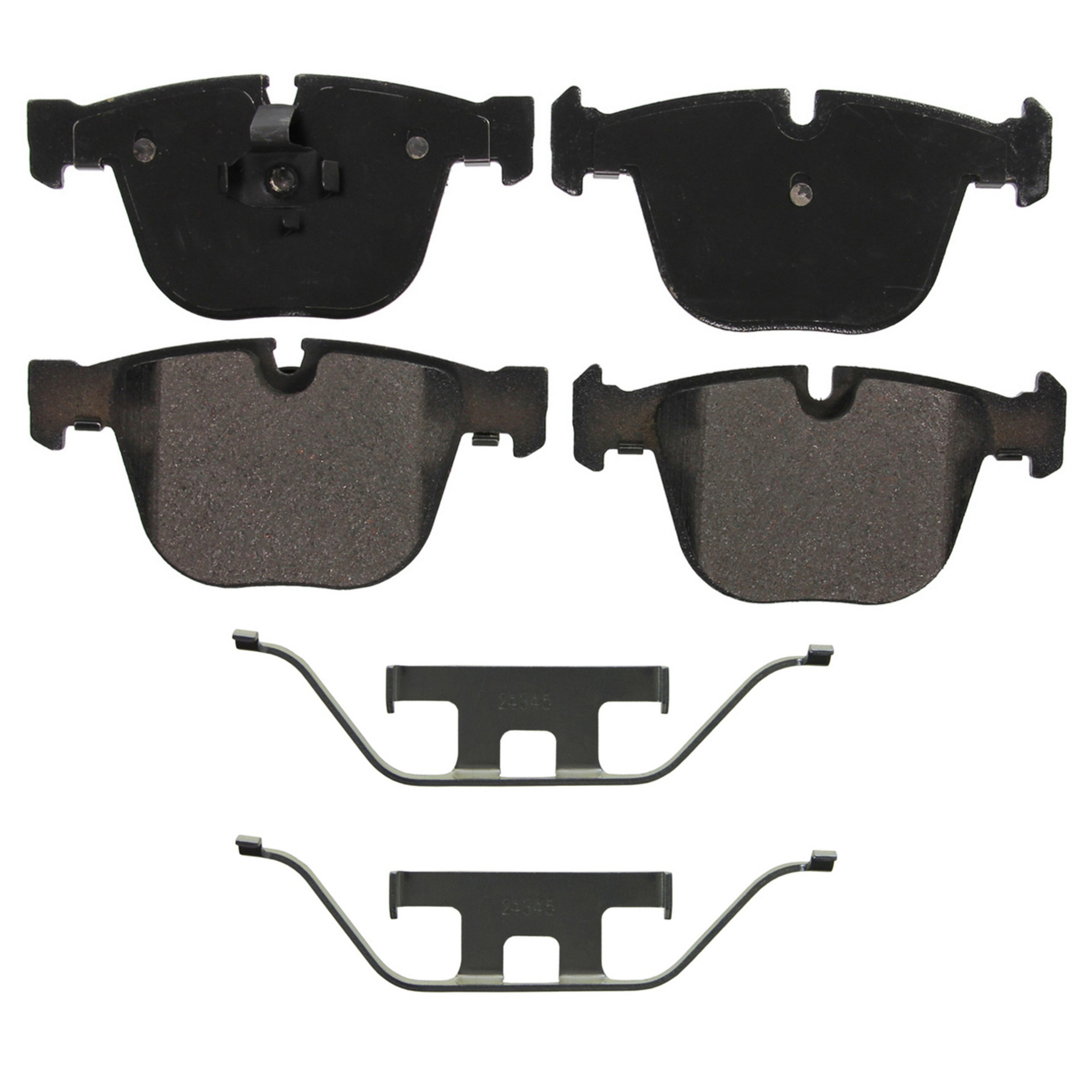 QuickStop Rear Disc Brake Pad Set Semi-Metallic