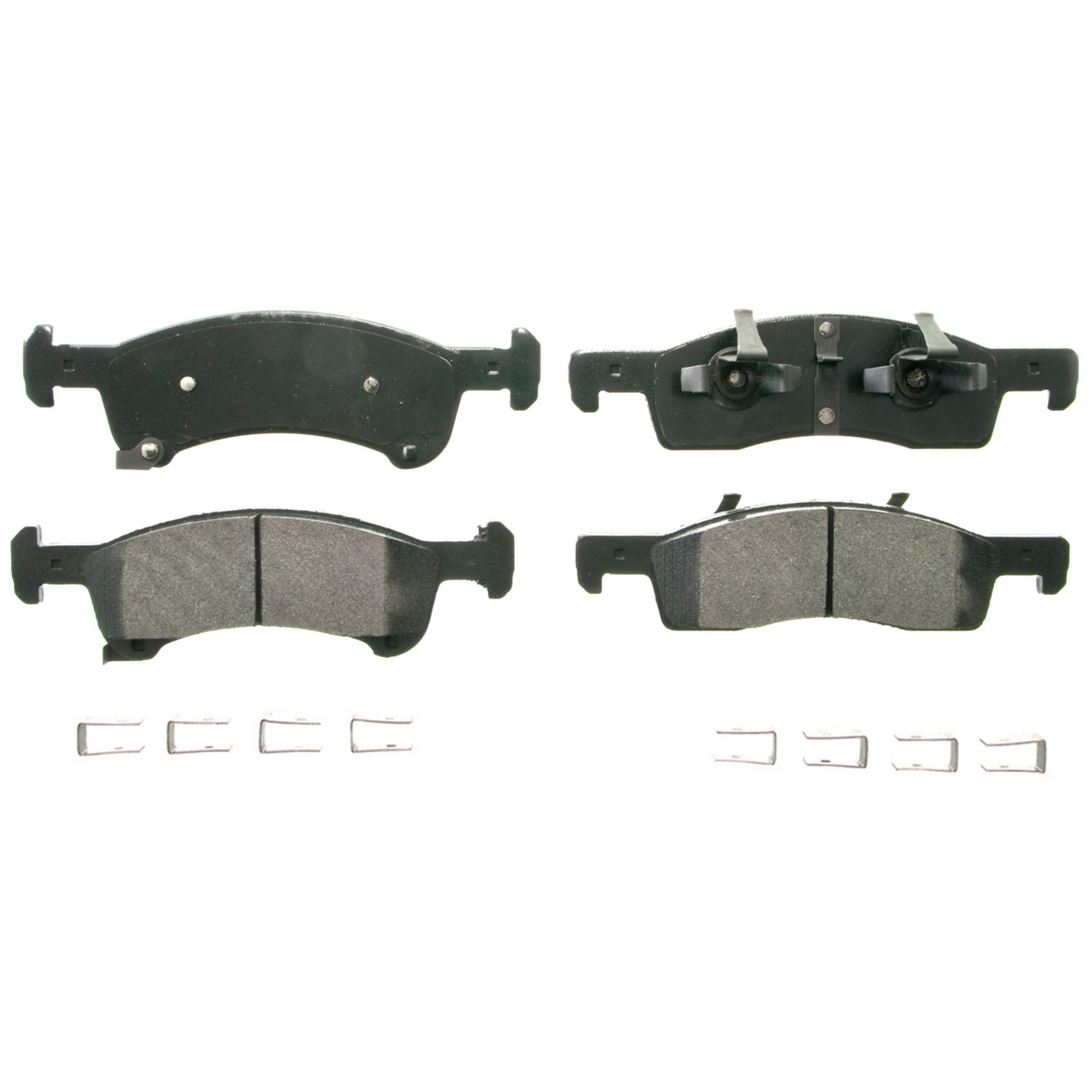 QuickStop Front Disc Brake Pad Set Semi-Metallic