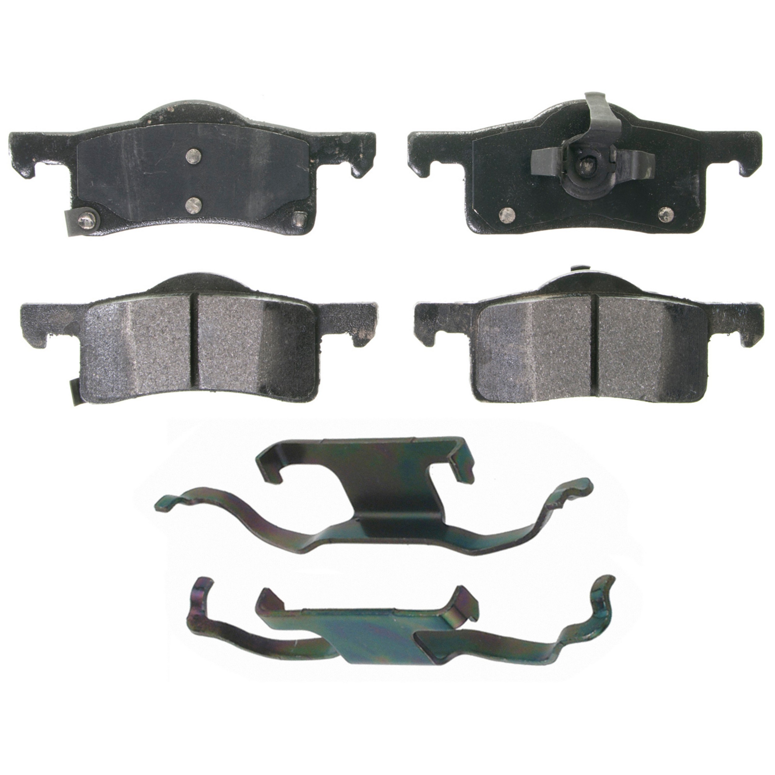 QuickStop Rear Disc Brake Pad Set Semi-Metallic