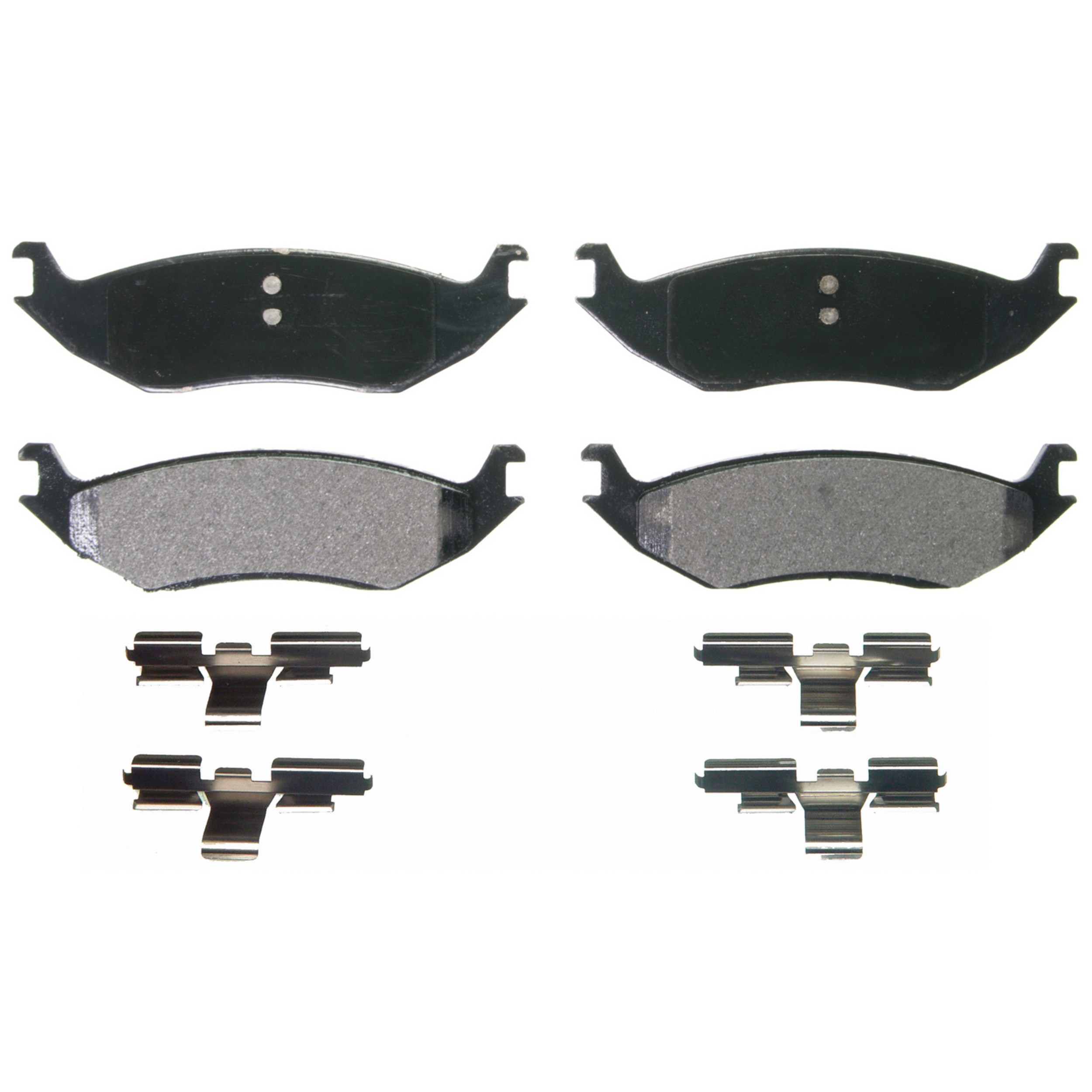 QuickStop Rear Disc Brake Pad Set Semi-Metallic