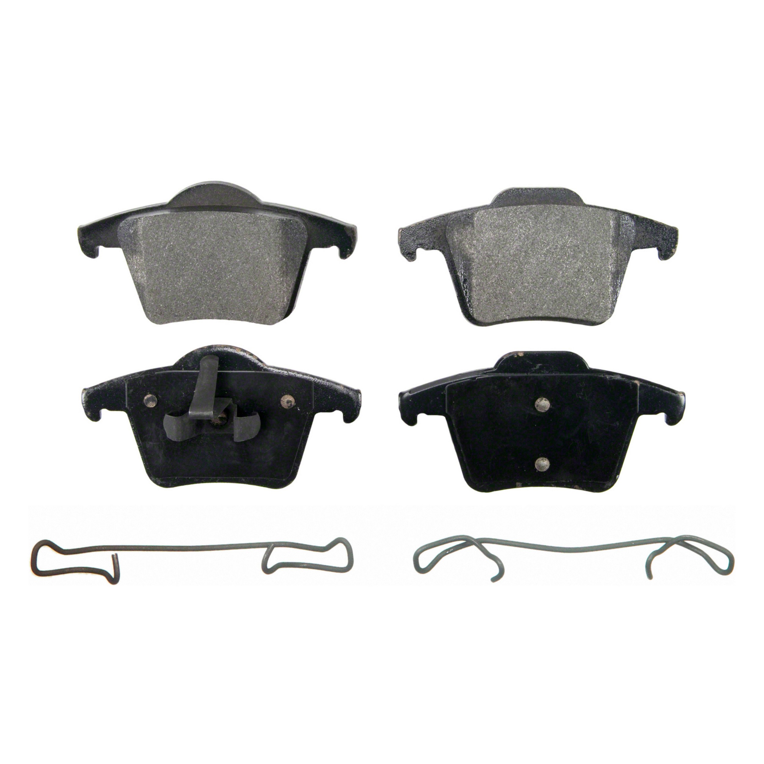 QuickStop Rear Disc Brake Pad Set Semi-Metallic