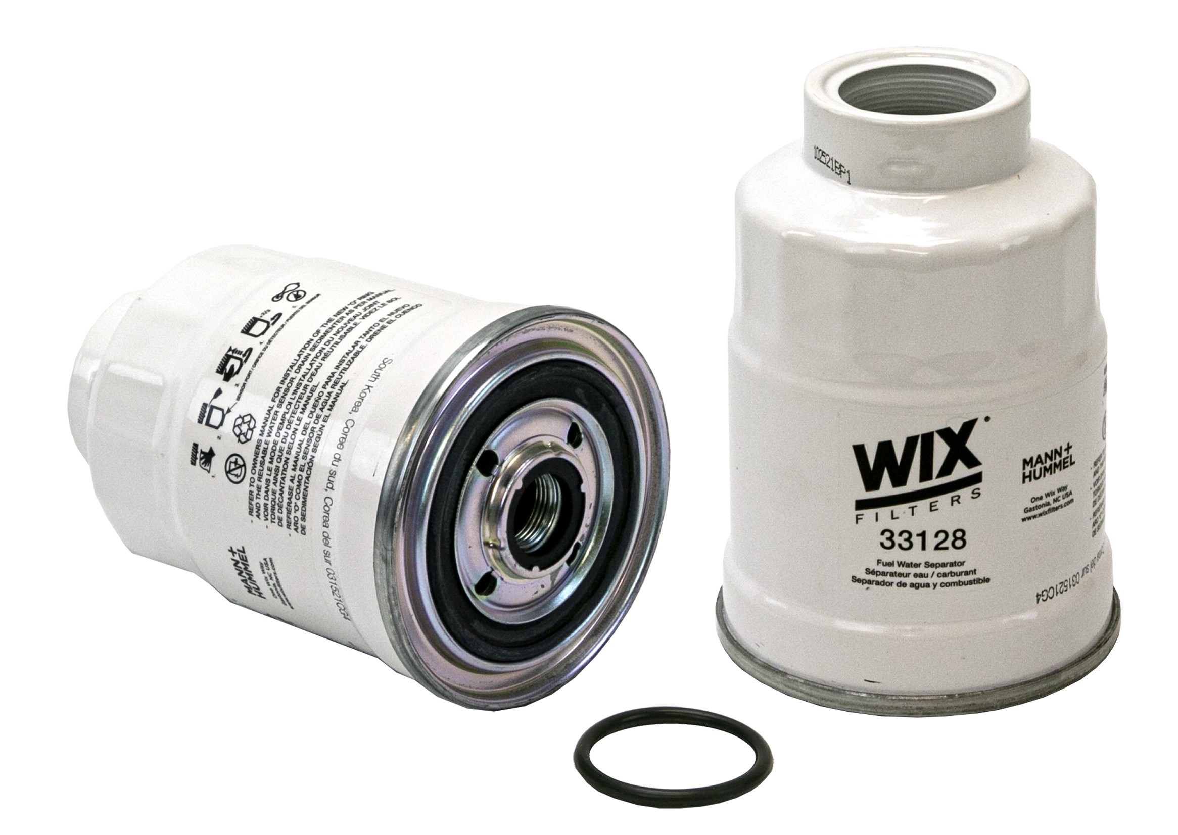 WIX Spin On Fuel Water Separator w/ Open End Bottom