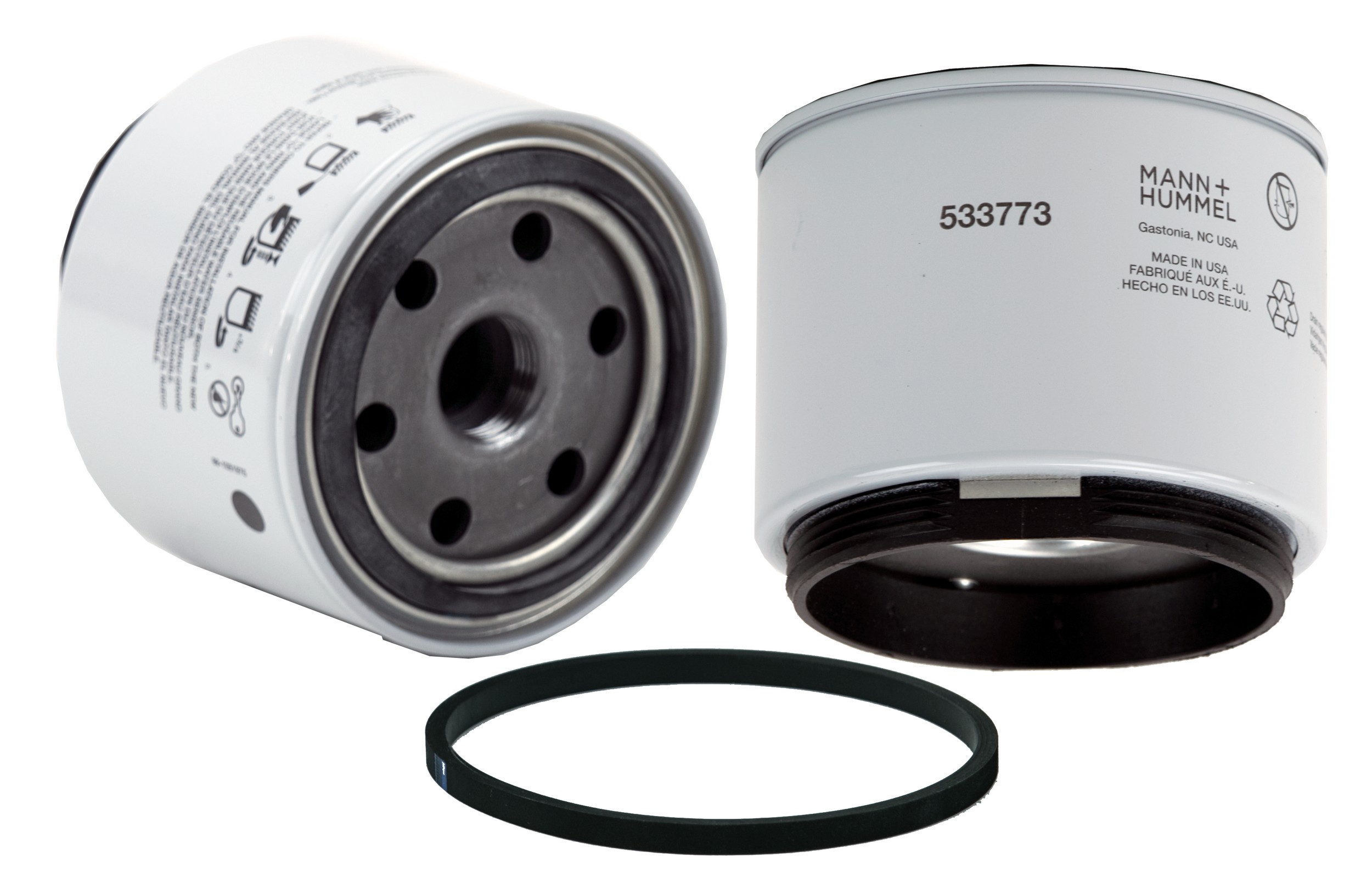 WIX Spin On Fuel Water Separator w/ Open End Bottom