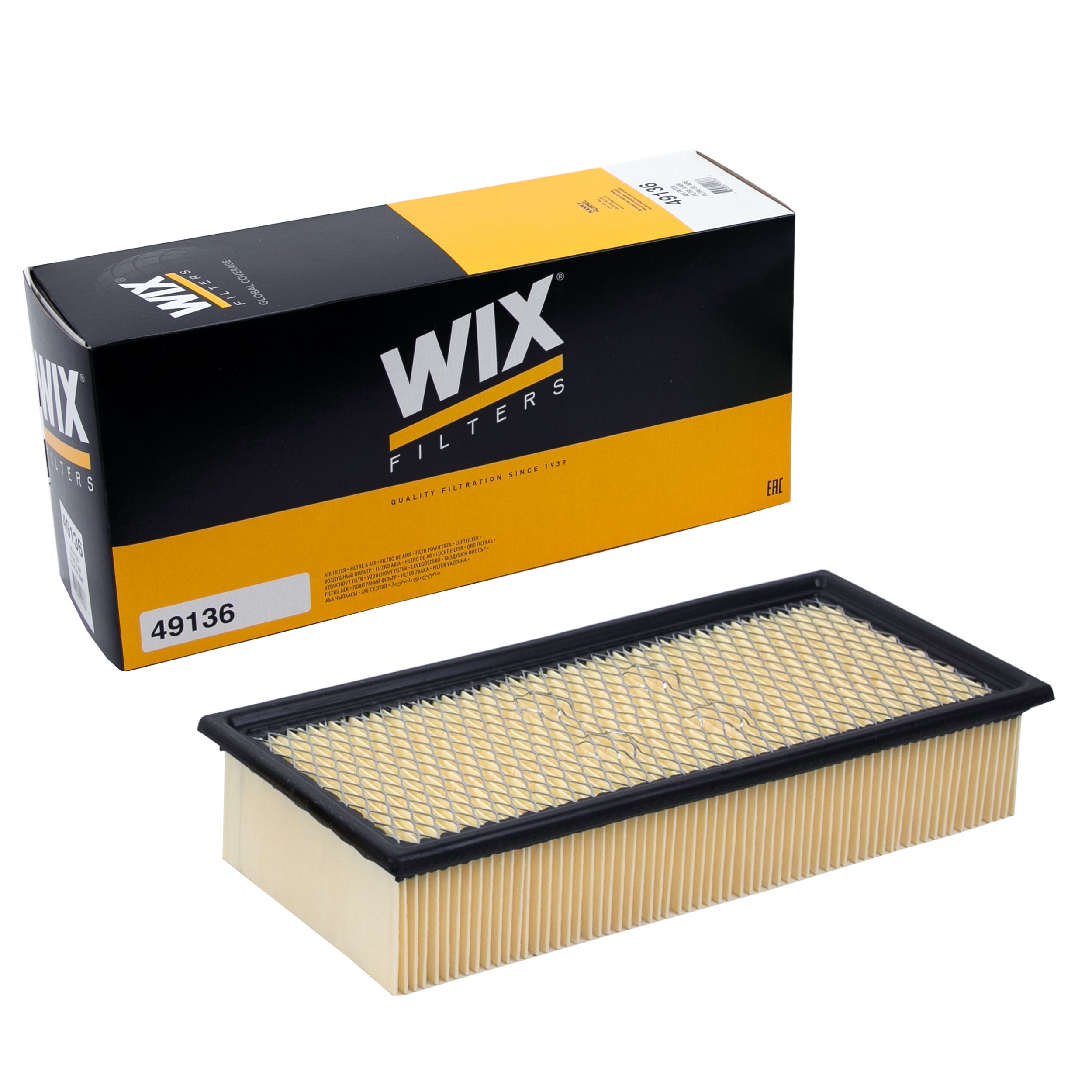 WIX Air Filter Panel