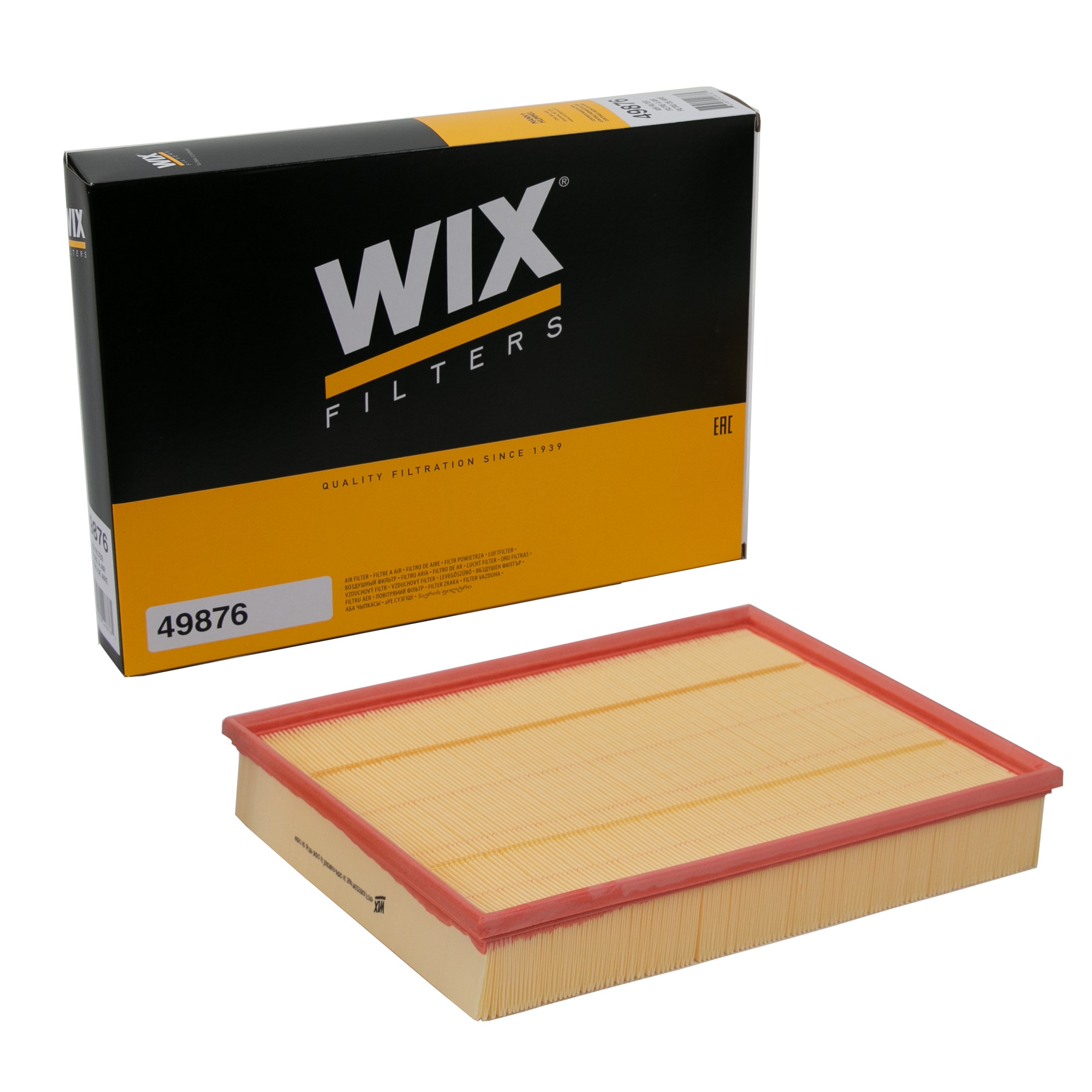 WIX Air Filter Panel