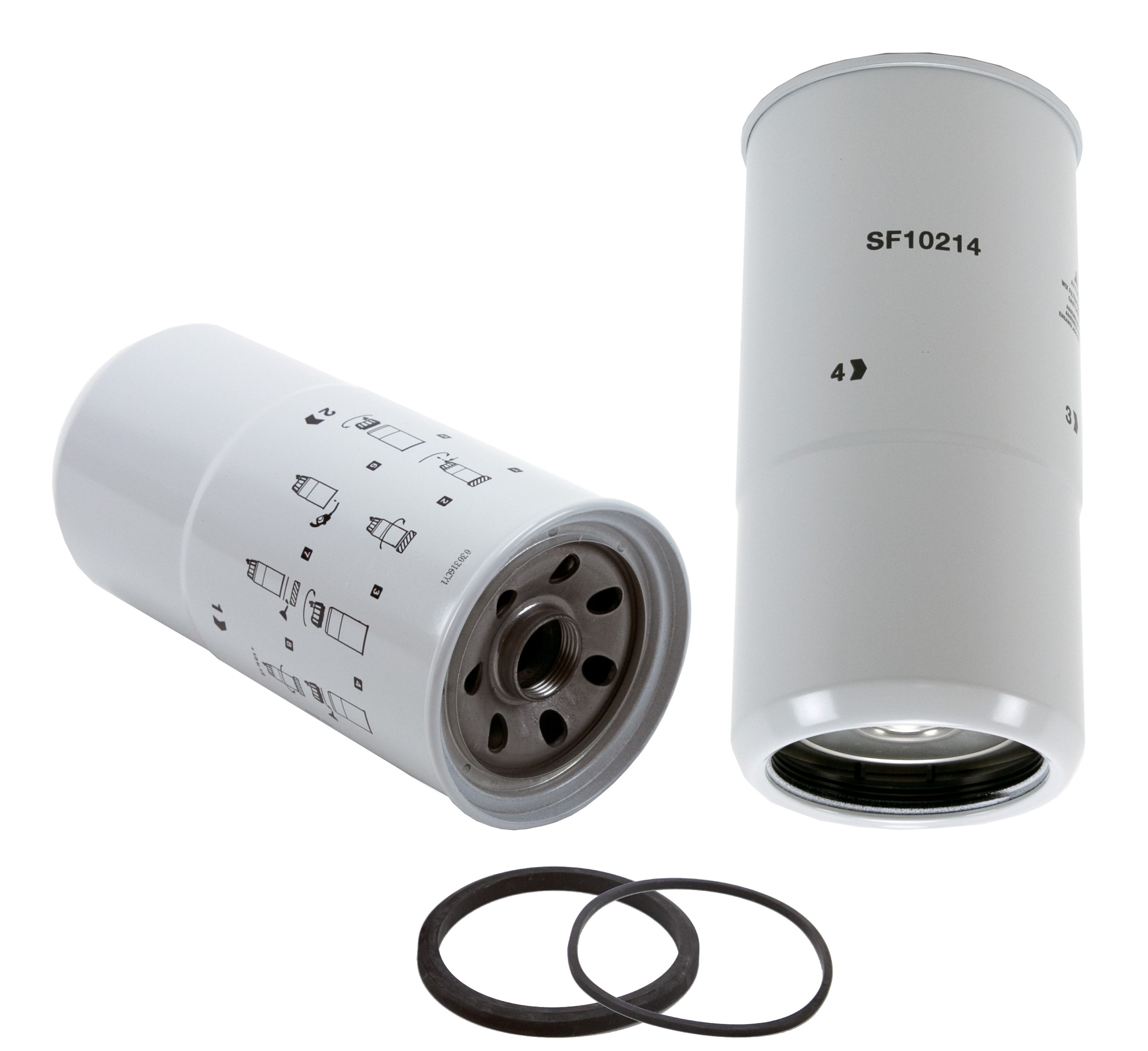 WIX Spin On Fuel Water Separator w/ Open End Bottom