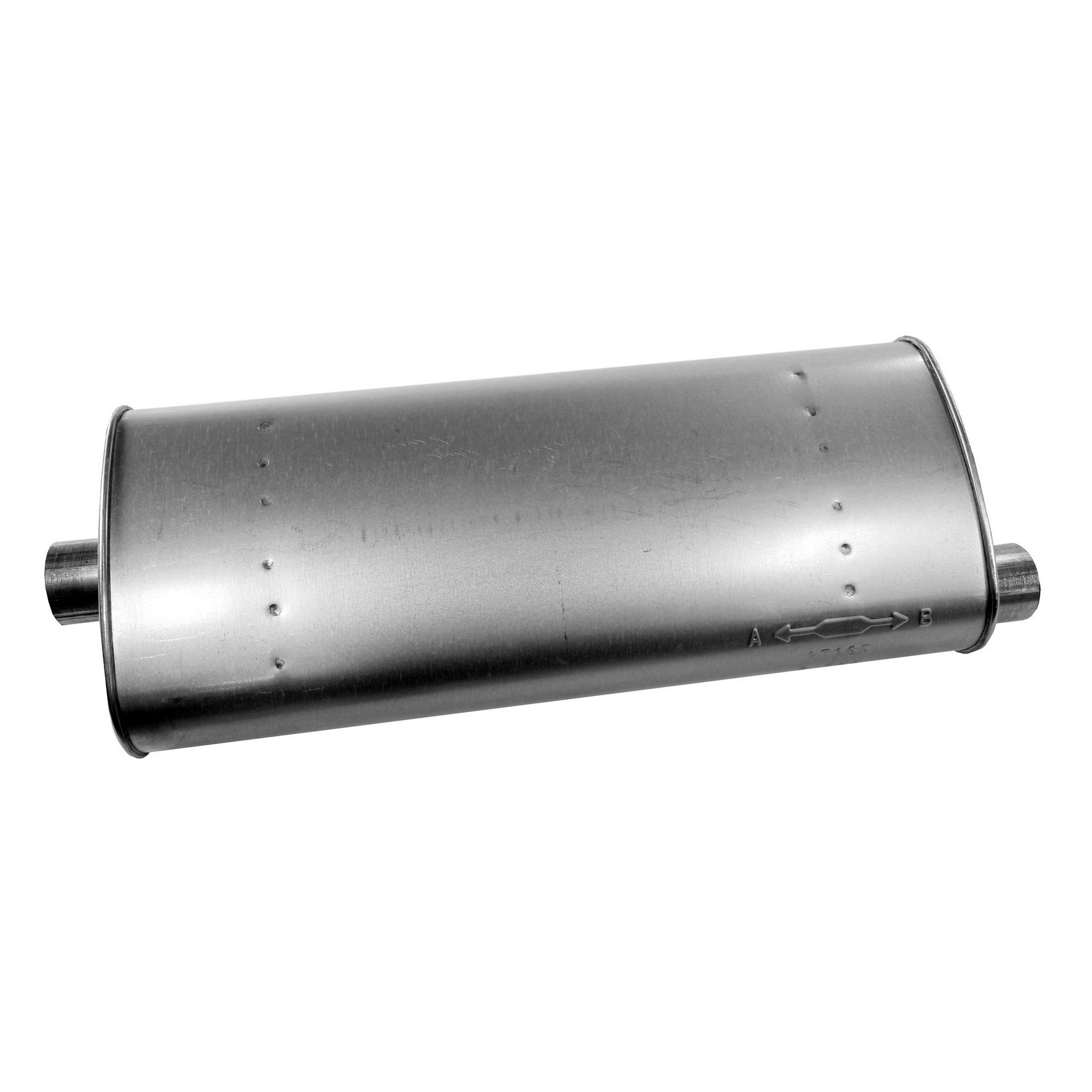 SoundFX Universal Universal Exhaust Muffler 2.5" Inlet (ID) 2.5" Outlet (ID)