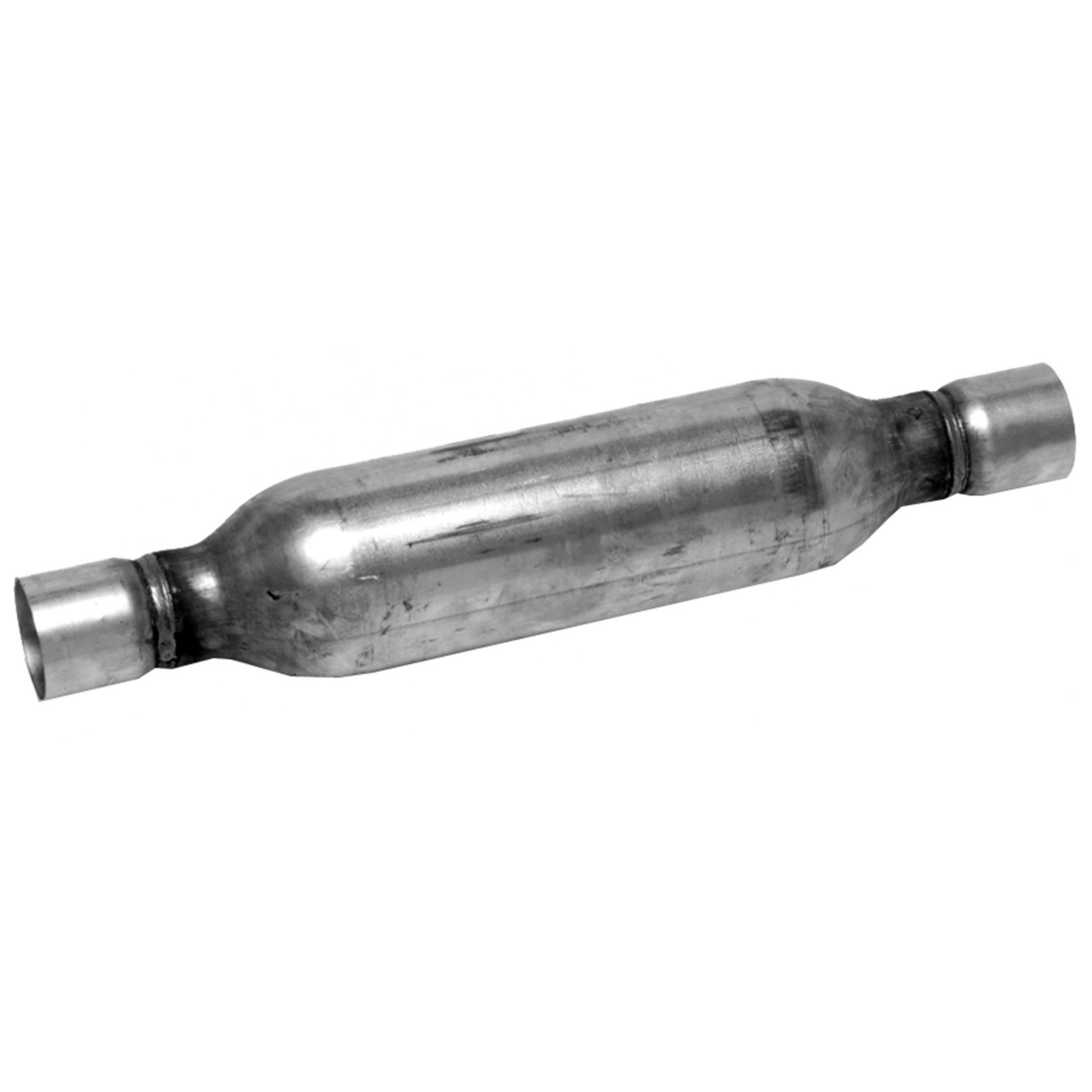 Universal Exhaust Resonator 2.25" Inlet (ID) 2.25" Outlet (ID) 2.25" Outlet (OD)