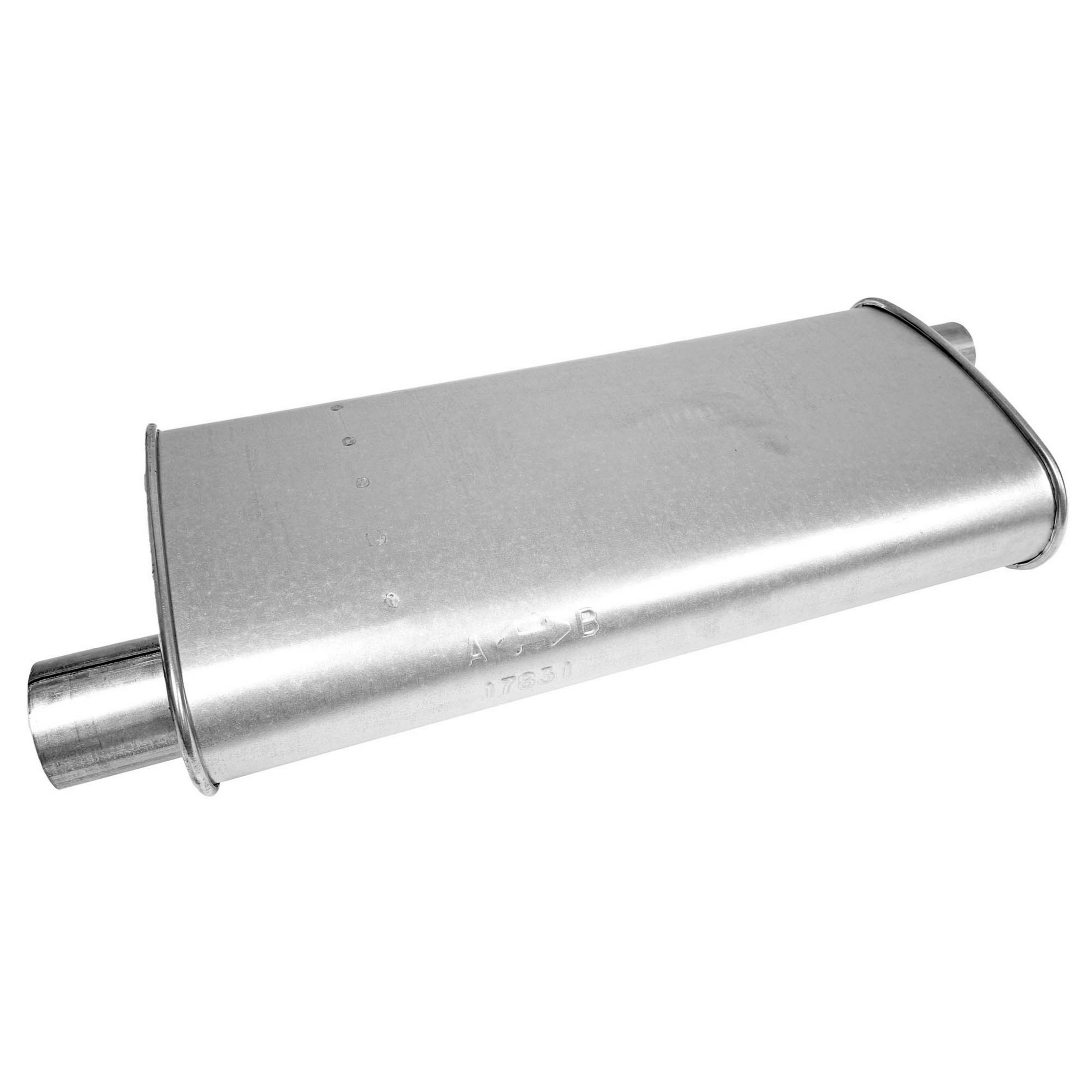 SoundFX Universal Universal Exhaust Muffler 2.5" Inlet (ID) 2" Outlet (OD)