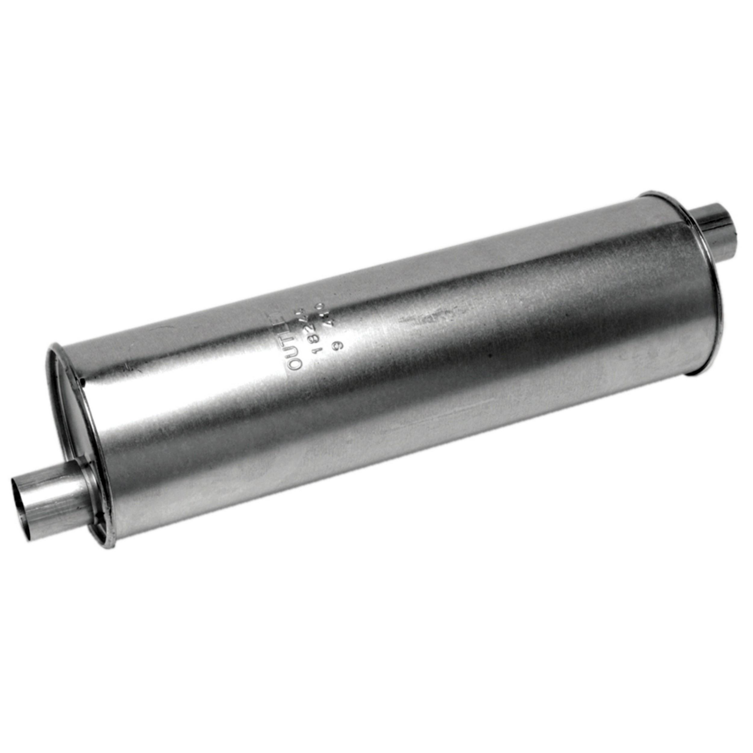 SoundFX Universal Universal Exhaust Muffler 2.25" Inlet (ID) 2.25" Outlet (ID)
