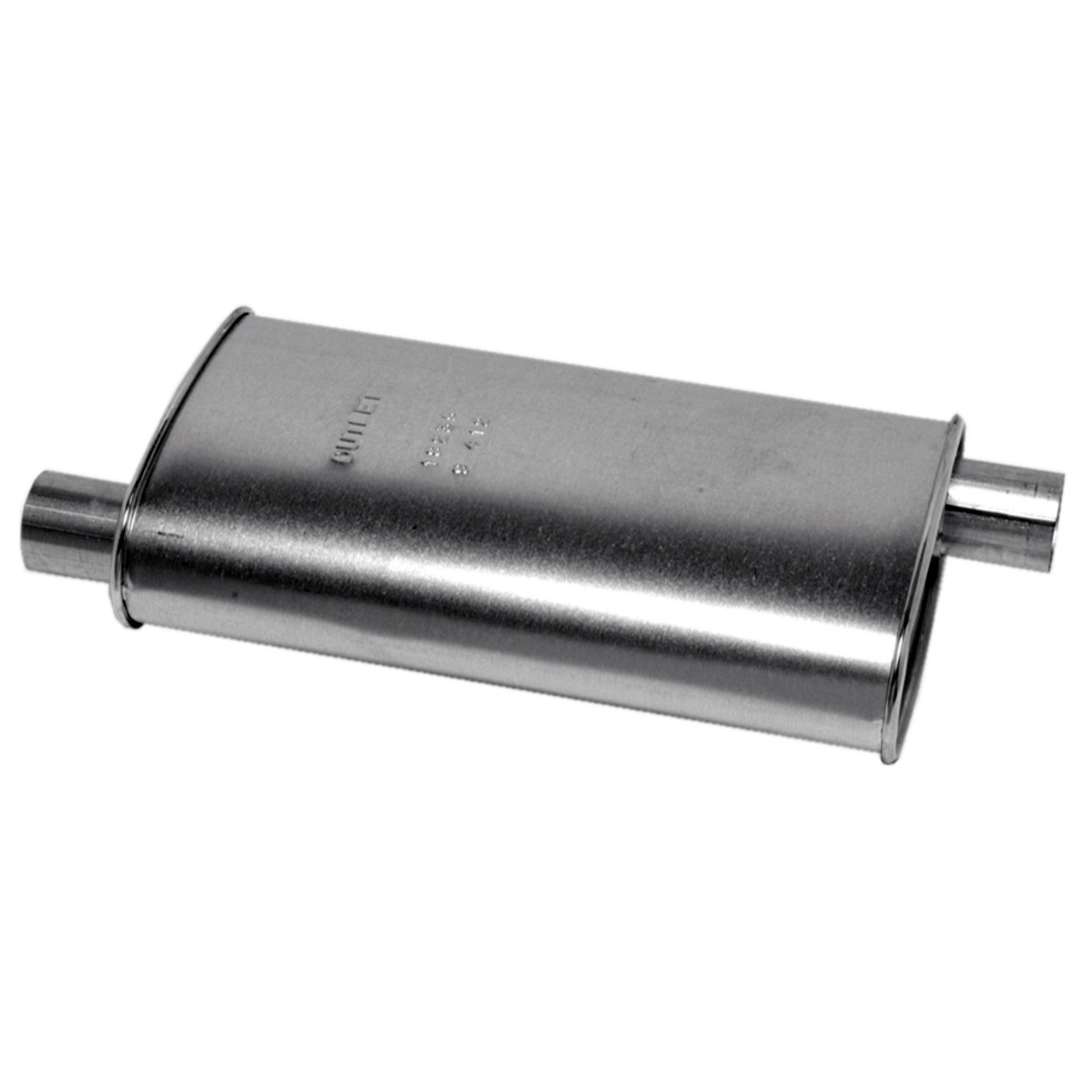 SoundFX Direct Fit Exhaust Muffler 2.25" Inlet (ID) 2.25" Outlet (ID)