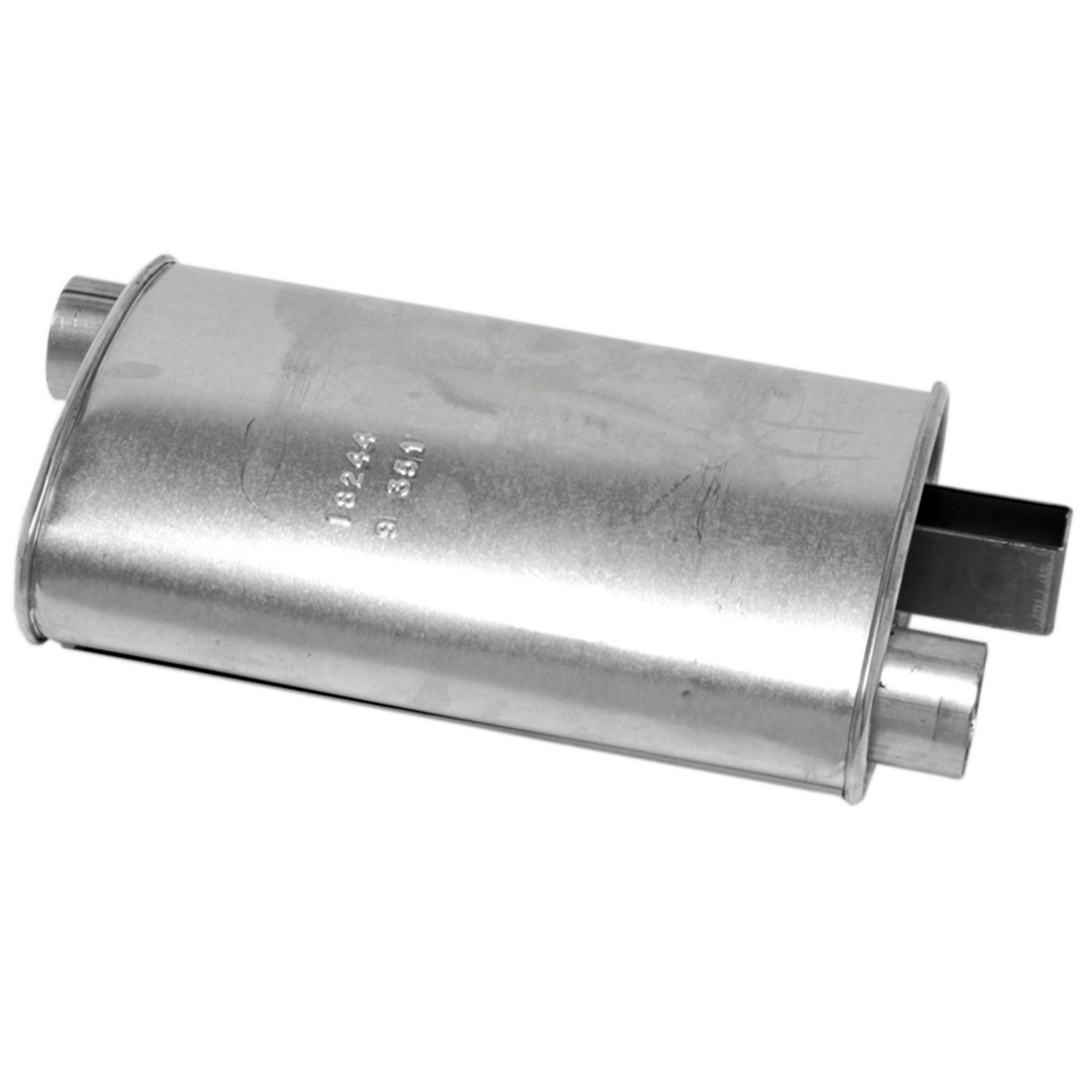 SoundFX Direct Fit Exhaust Muffler 2.25" Inlet (ID) 2.25" Outlet (ID)