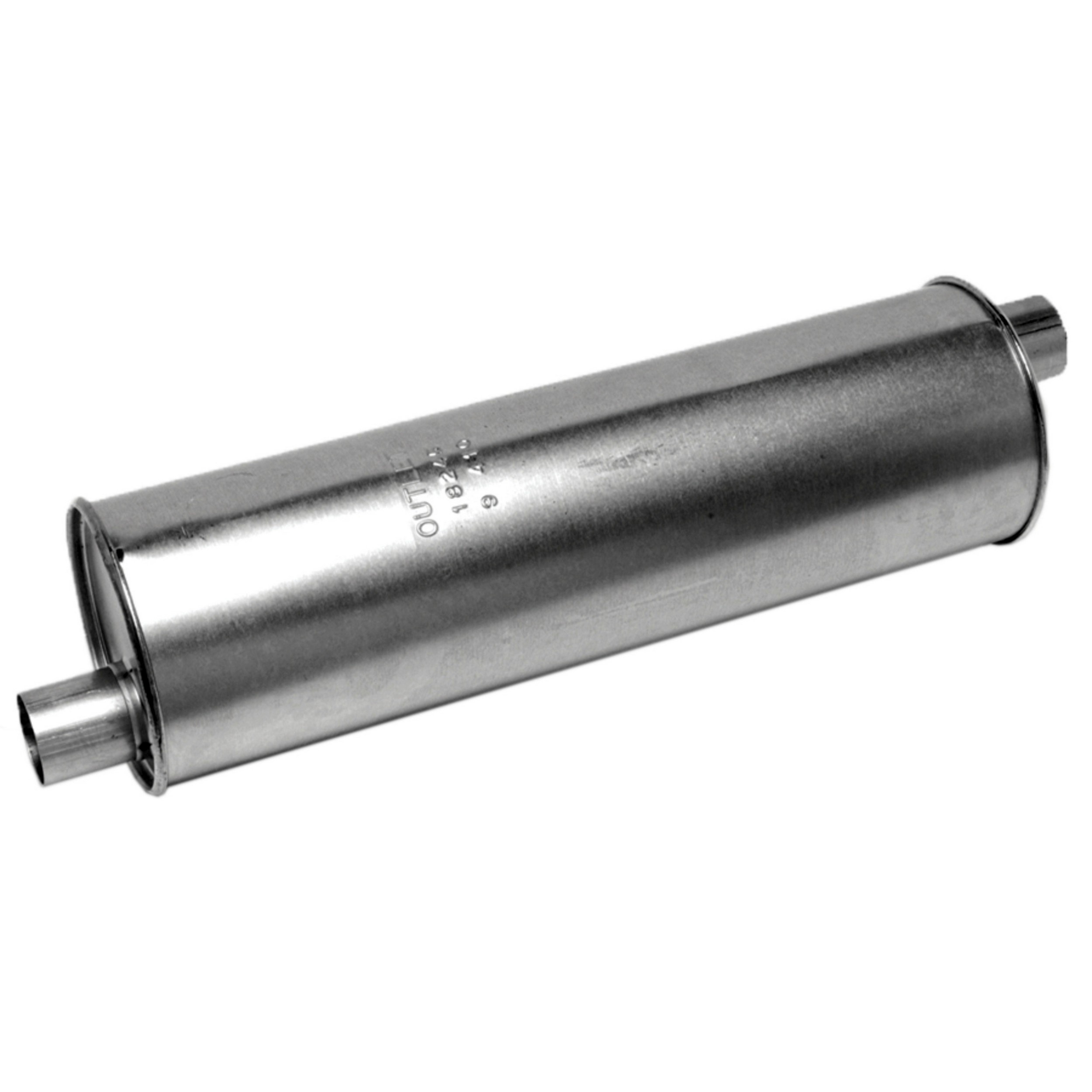 SoundFX Direct Fit Exhaust Muffler 2.25" Inlet (ID) 2.25" Outlet (ID)