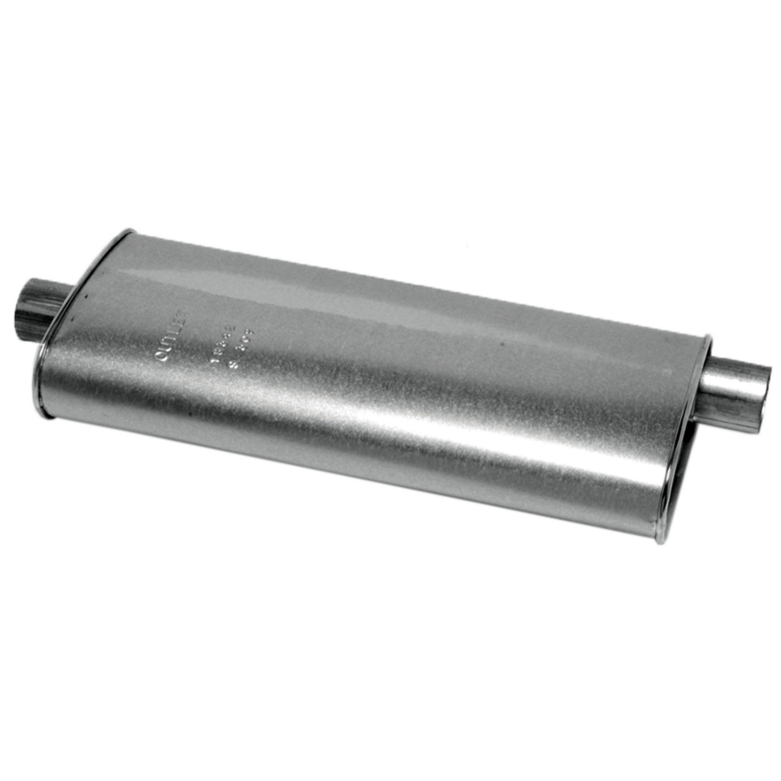 SoundFX Direct Fit Exhaust Muffler 2.5" Inlet (ID) 2.5" Outlet (ID)