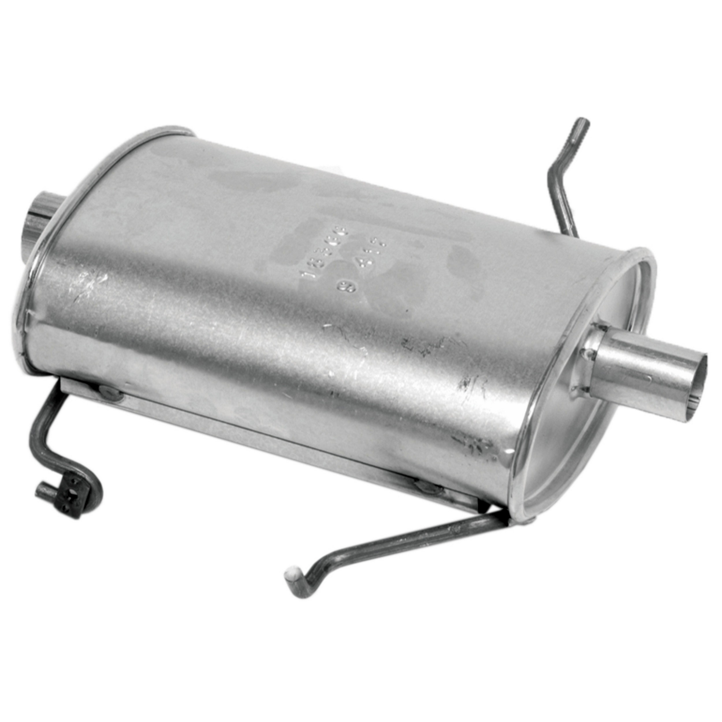 SoundFX Direct Fit Exhaust Muffler 1.5" Inlet (ID) 1.5" Outlet (OD)