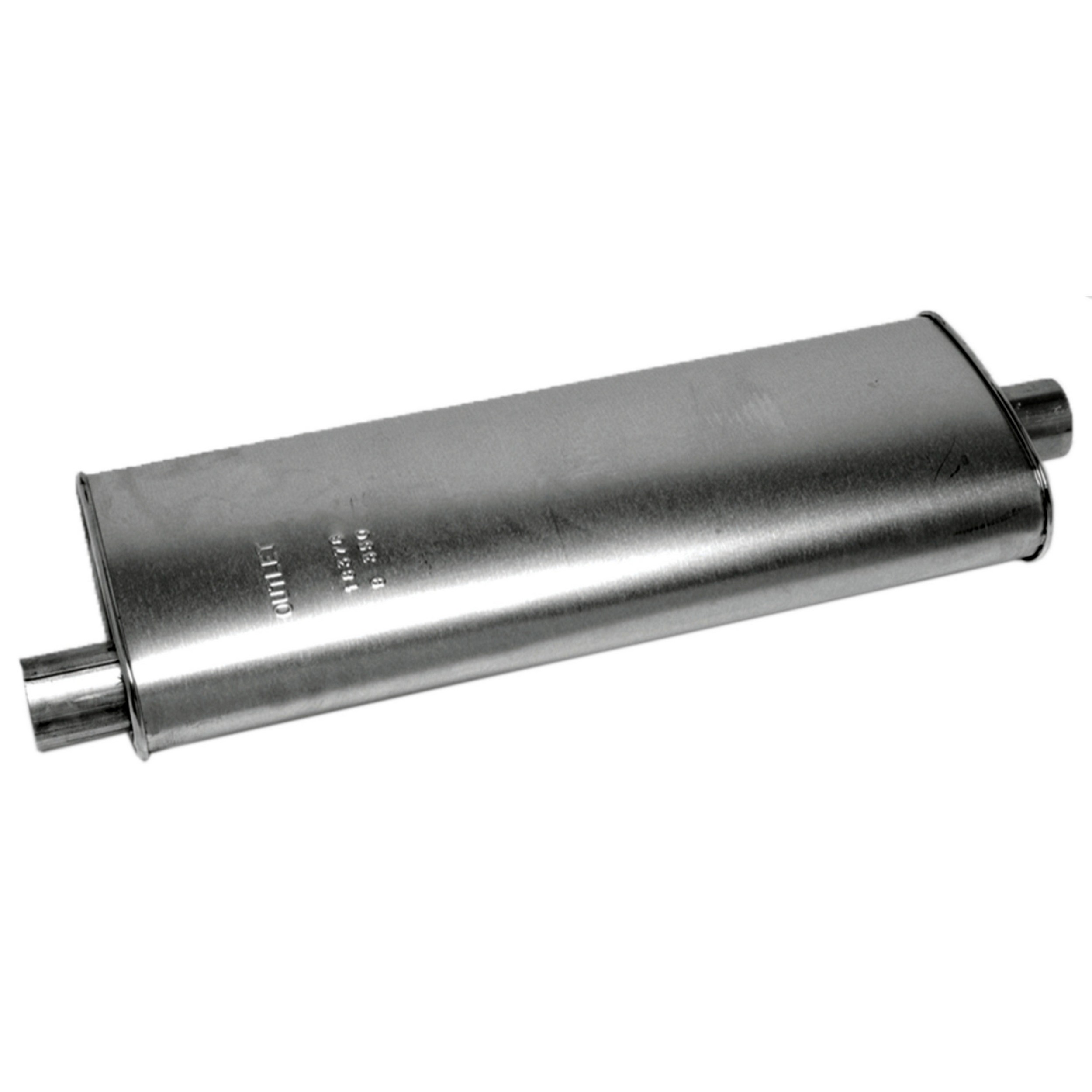 SoundFX Direct Fit Exhaust Muffler 2.5" Inlet (ID) 2.5" Outlet (ID)