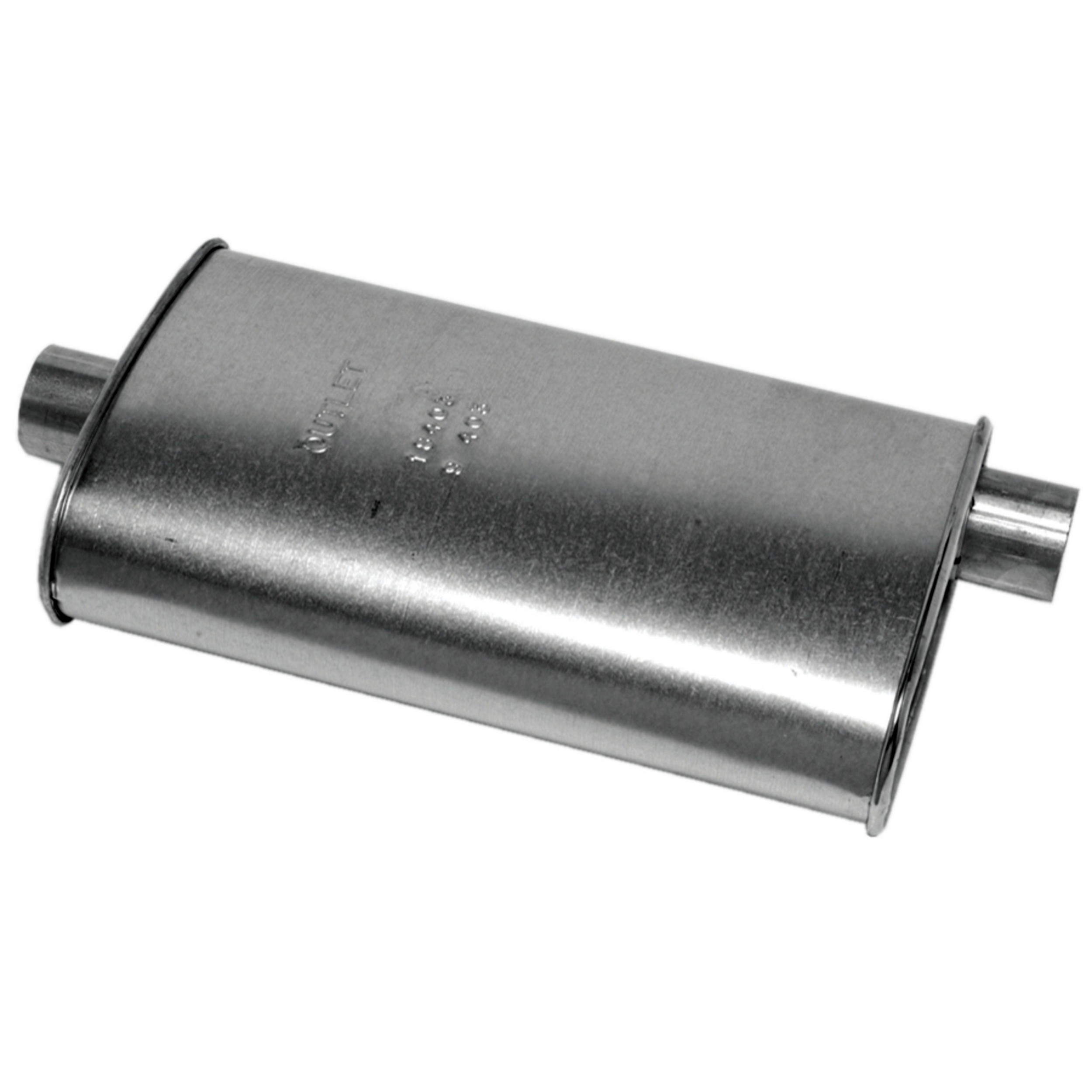 SoundFX Direct Fit Exhaust Muffler 2.25" Inlet (ID) 2.25" Outlet (ID)