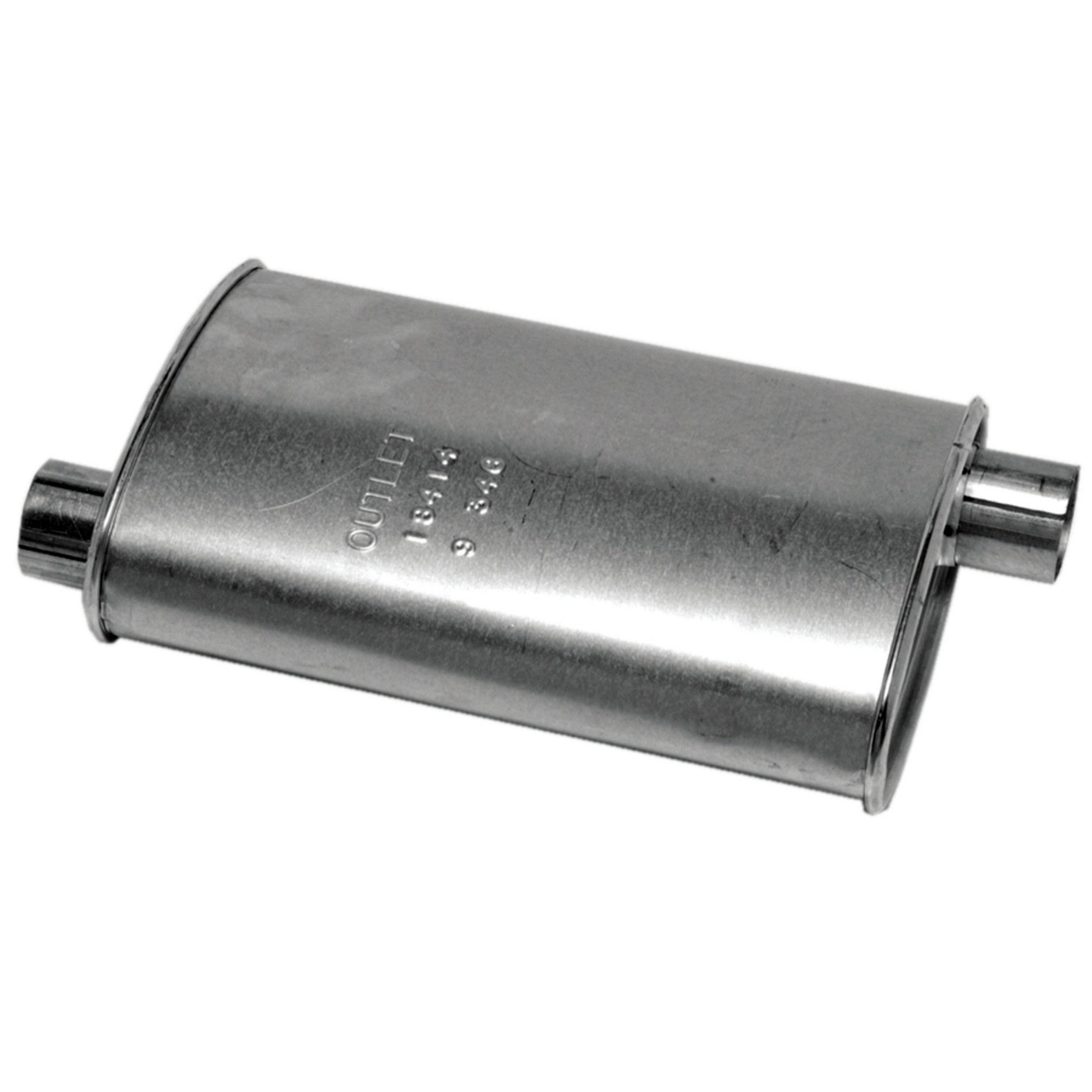 SoundFX Direct Fit Exhaust Muffler 2" Inlet (ID) 2" Outlet (ID)