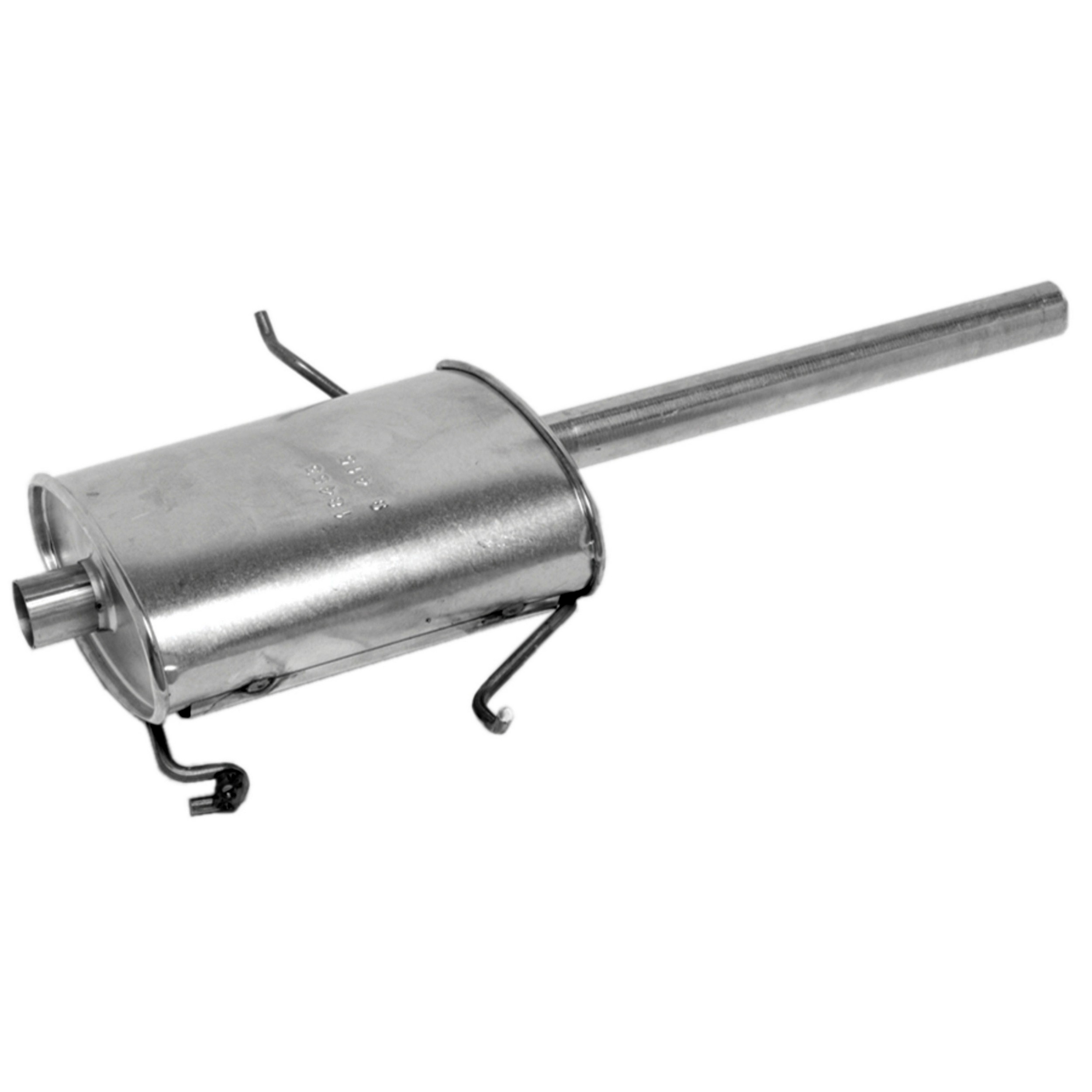 SoundFX Direct Fit Exhaust Muffler 1.5" Inlet (ID) 1.5" Outlet (OD)