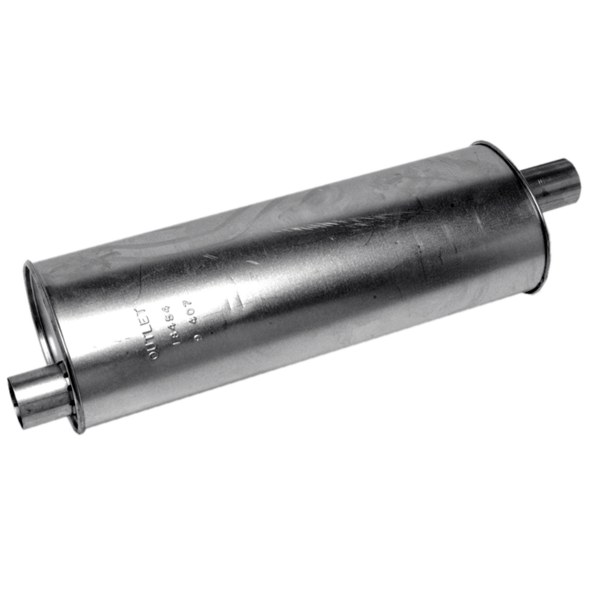 SoundFX Direct Fit Exhaust Muffler 2.5" Inlet (ID) 2.5" Outlet (ID)