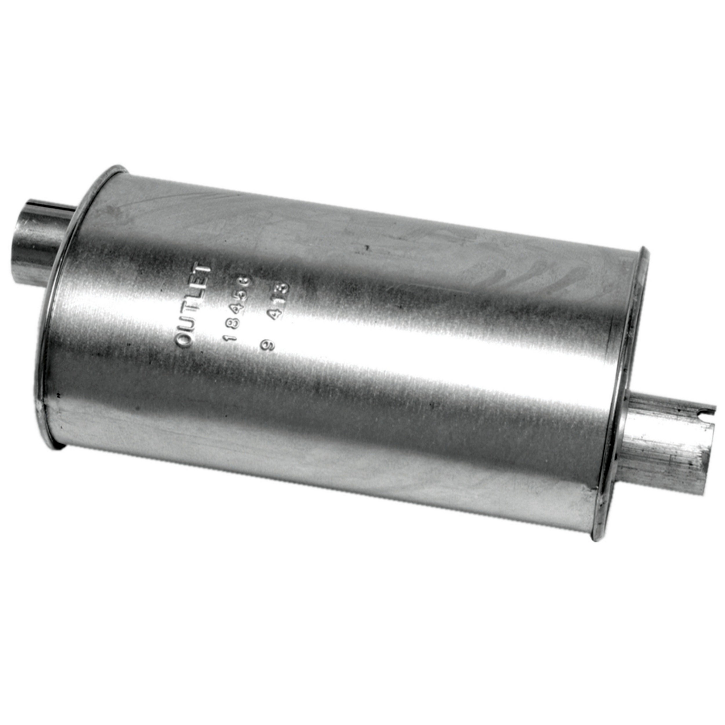 SoundFX Direct Fit Exhaust Muffler 2.5" Inlet (ID) 2.5" Outlet (ID)