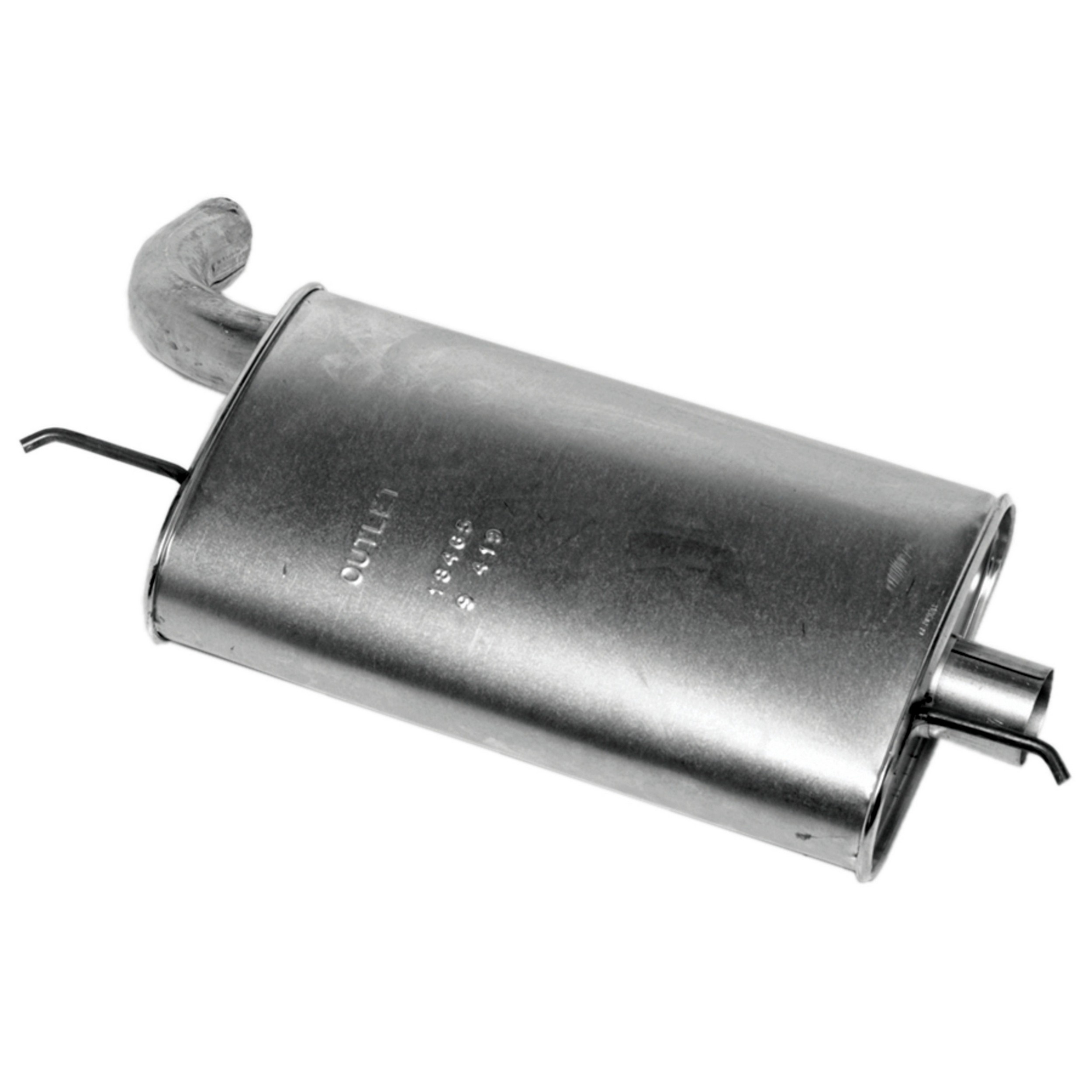 SoundFX Direct Fit Exhaust Muffler 2.25" Inlet (ID) 2.25" Outlet (OD)