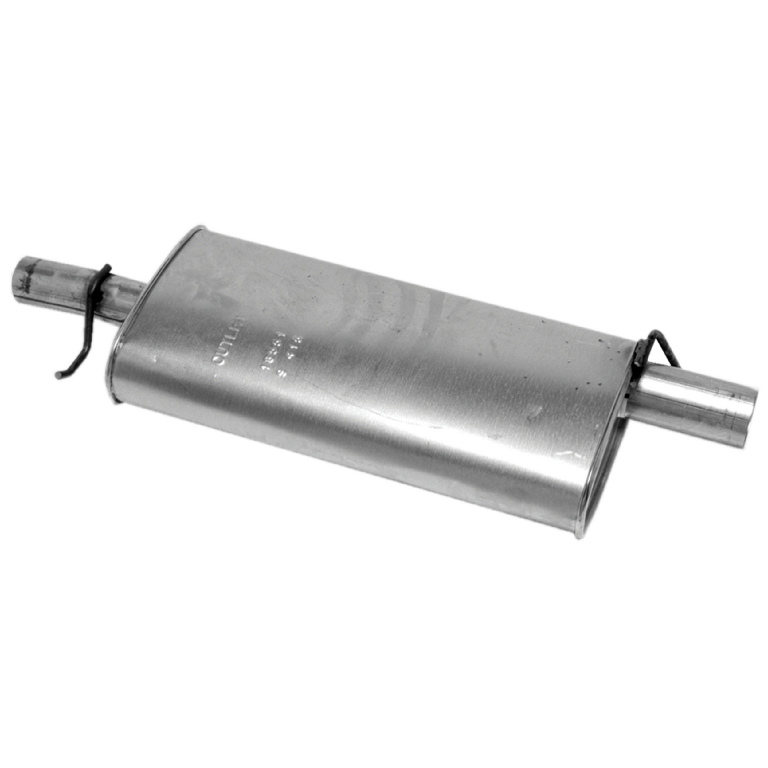 SoundFX Direct Fit Exhaust Muffler 2.5" Inlet (ID) 2.5" Outlet (OD)