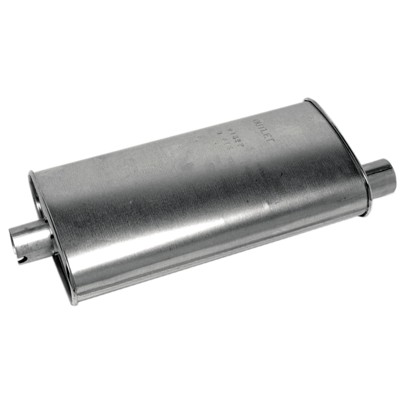 SoundFX Direct Fit Exhaust Muffler 2.25" Inlet (ID) 2.25" Outlet (ID)