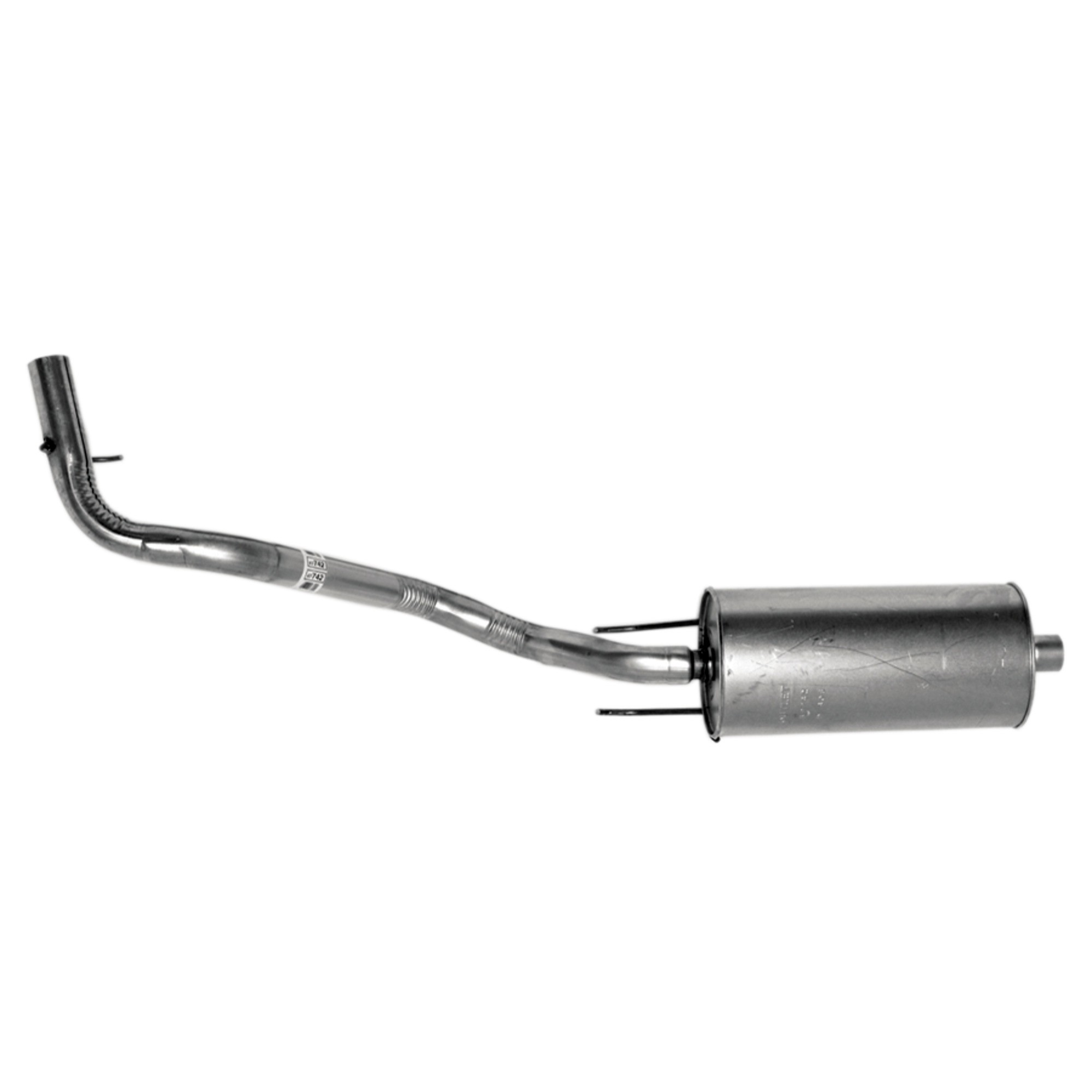 SoundFX Direct Fit Exhaust Muffler 2.25" Inlet (ID) 2.5" Outlet (OD)