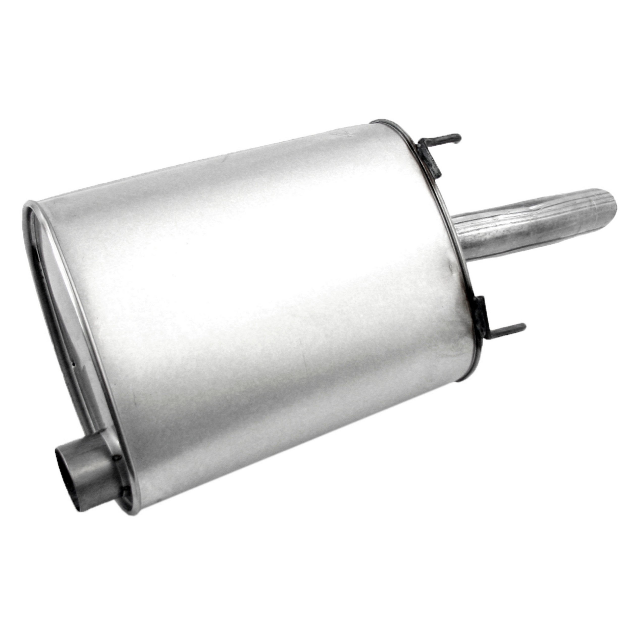 SoundFX Direct Fit Exhaust Muffler 2.25" Inlet (ID) 2.25" Outlet (OD)