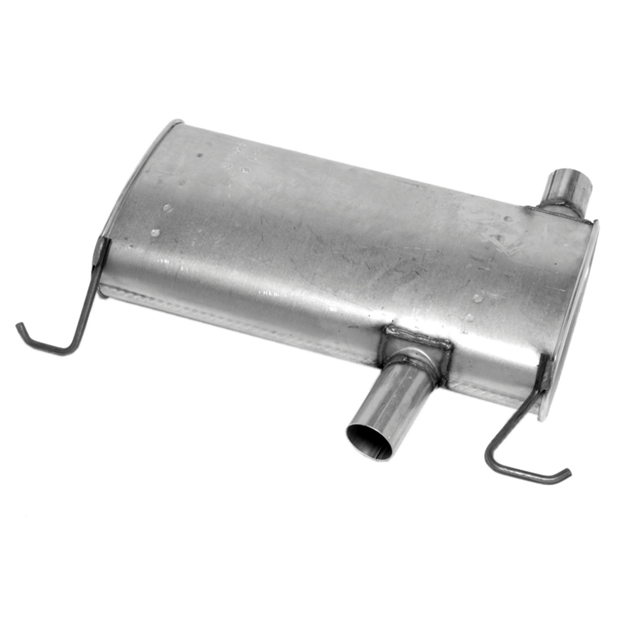 Quiet-Flow SS Direct Fit Exhaust Muffler 2" Inlet (ID) 2" Outlet (ID)