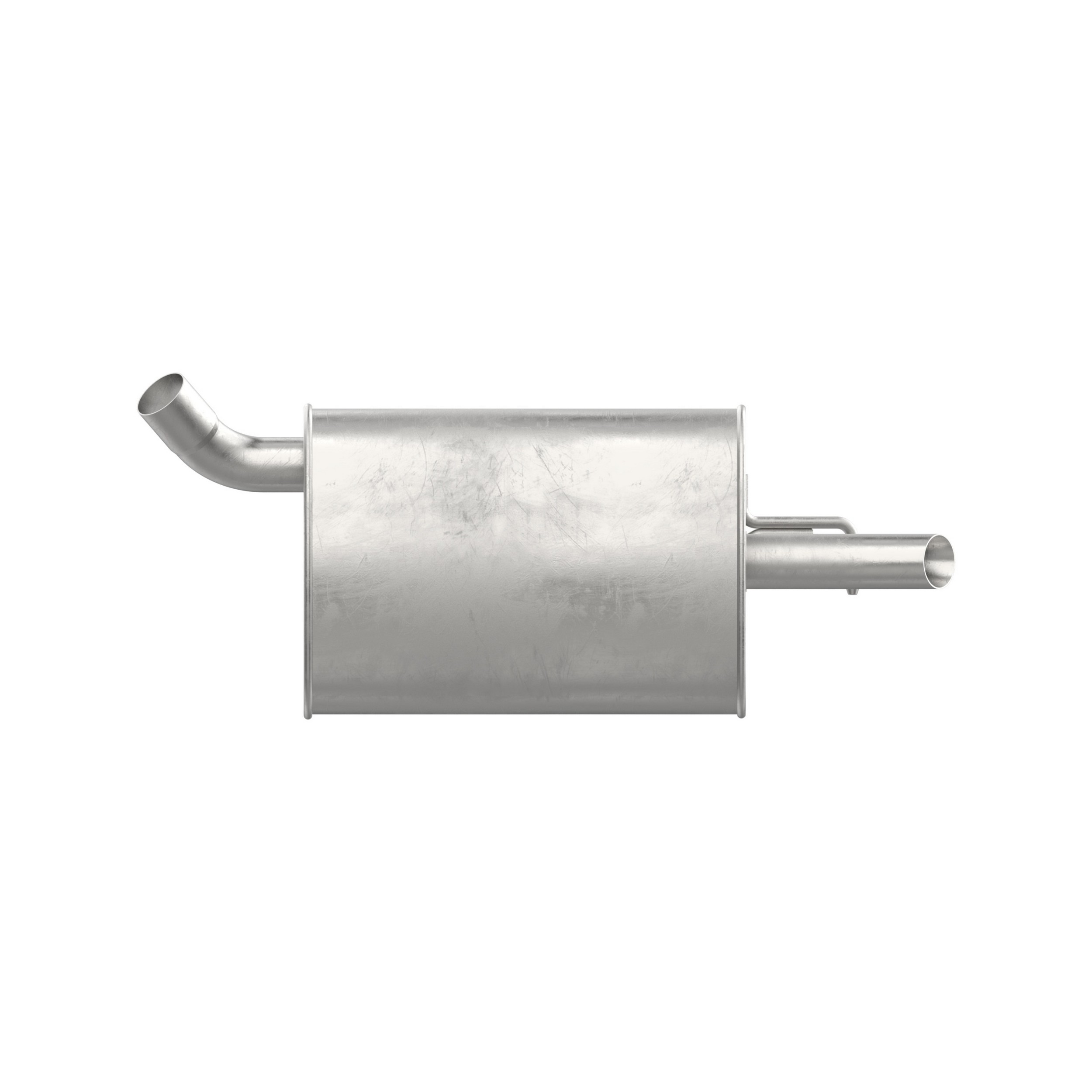 Quiet-Flow SS Direct Fit Exhaust Muffler 2" Inlet (ID) 2" Outlet (OD)