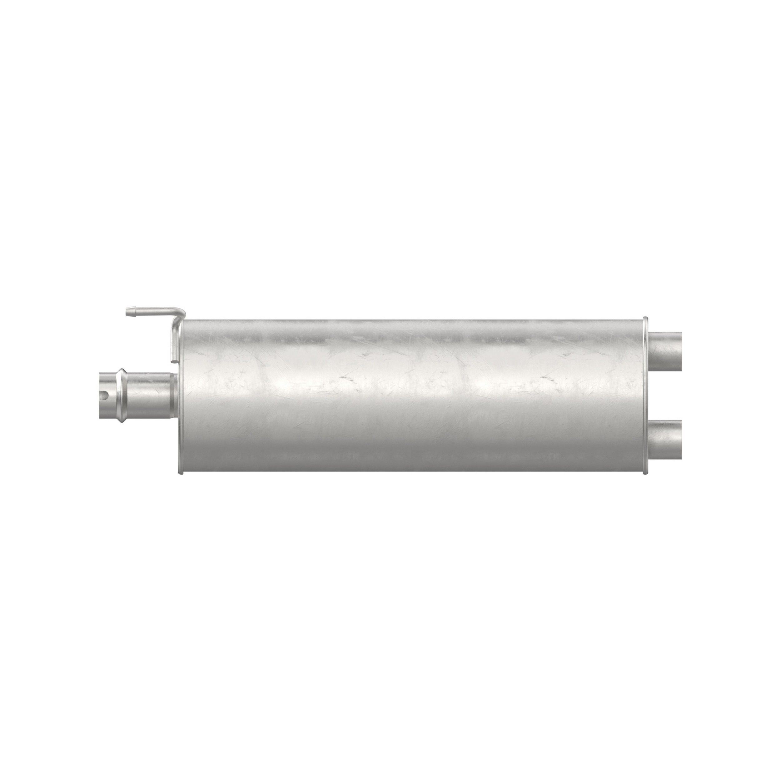 Quiet-Flow SS Exhaust Muffler 2.25" Inlet (ID) 2.75" Outlet (OD)