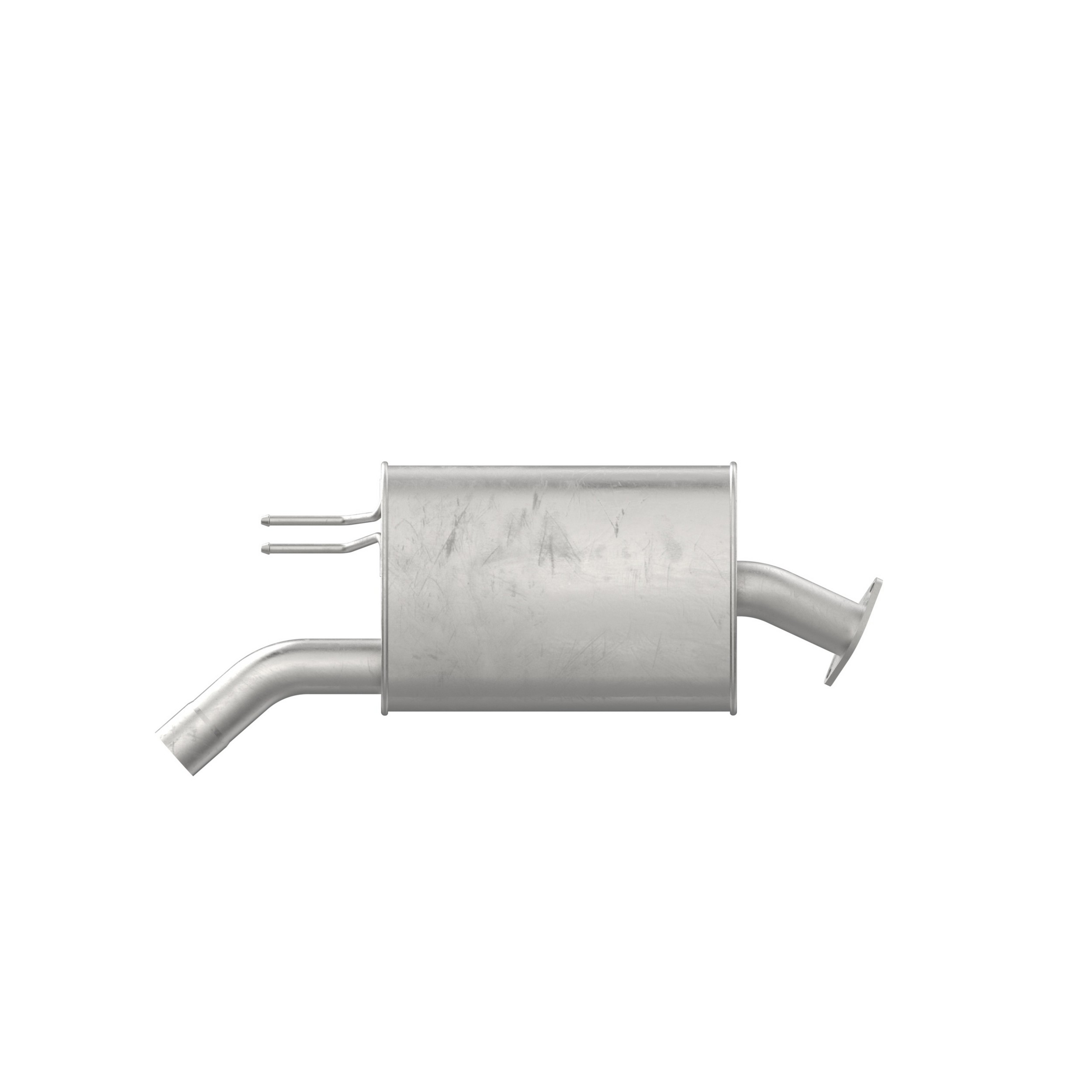 Quiet-Flow SS Direct Fit Exhaust Muffler 2.5" Inlet (ID) 2.495" Outlet (OD)