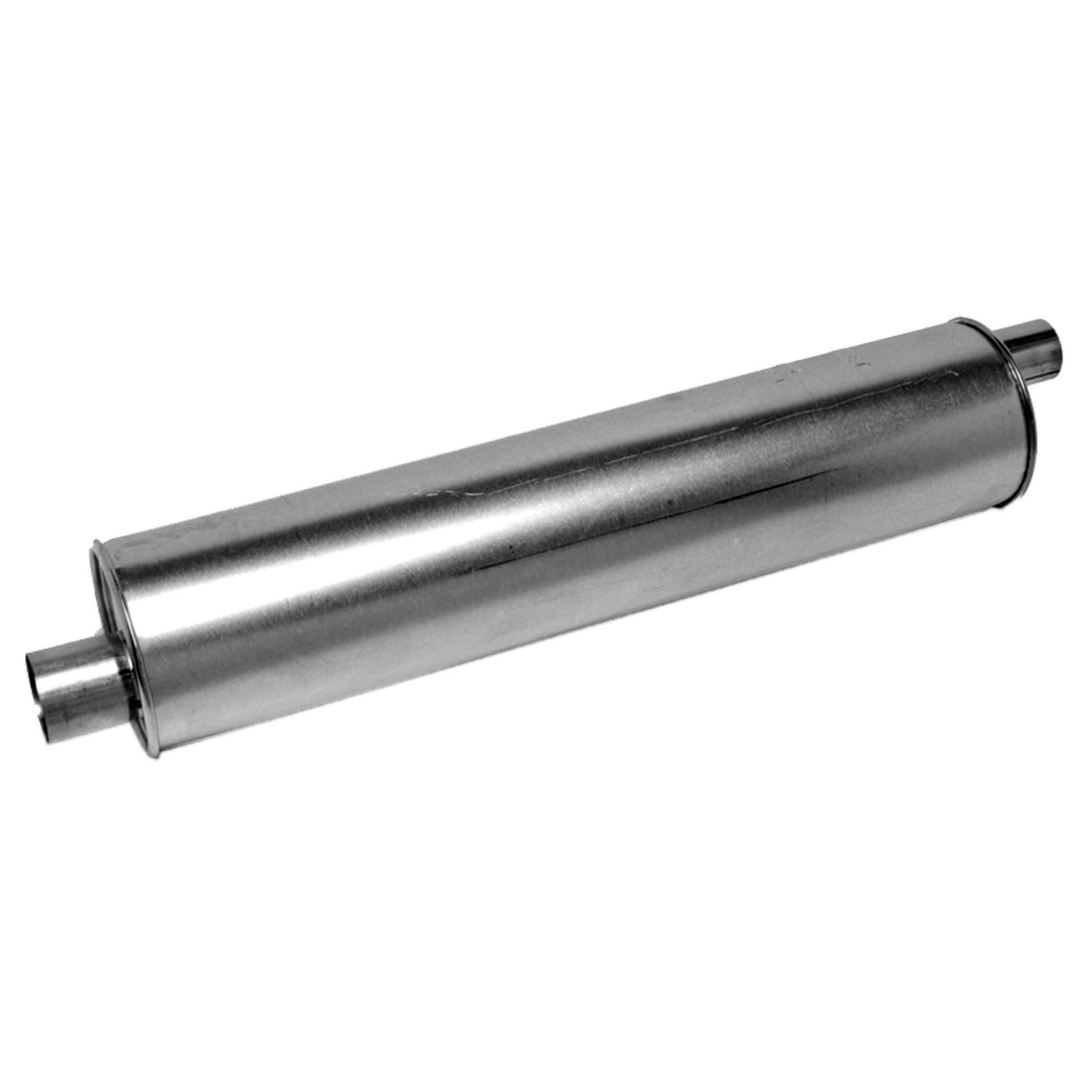 Quiet-Flow SS Direct Fit Exhaust Muffler 2.5" Inlet (ID) 2.125" Outlet (OD)