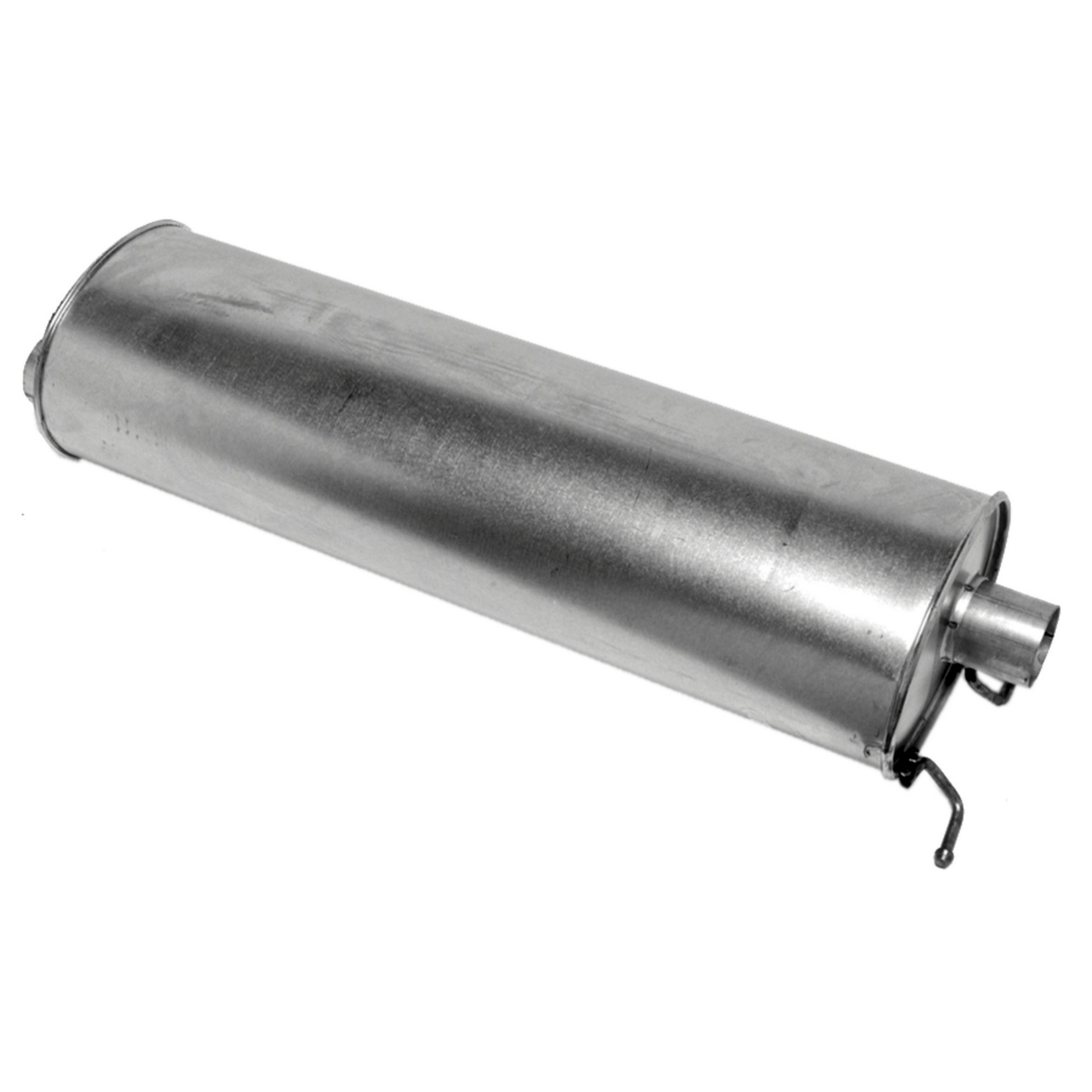 Quiet-Flow SS Direct Fit Exhaust Muffler 2.5" Inlet (ID) 2.5" Outlet (ID)