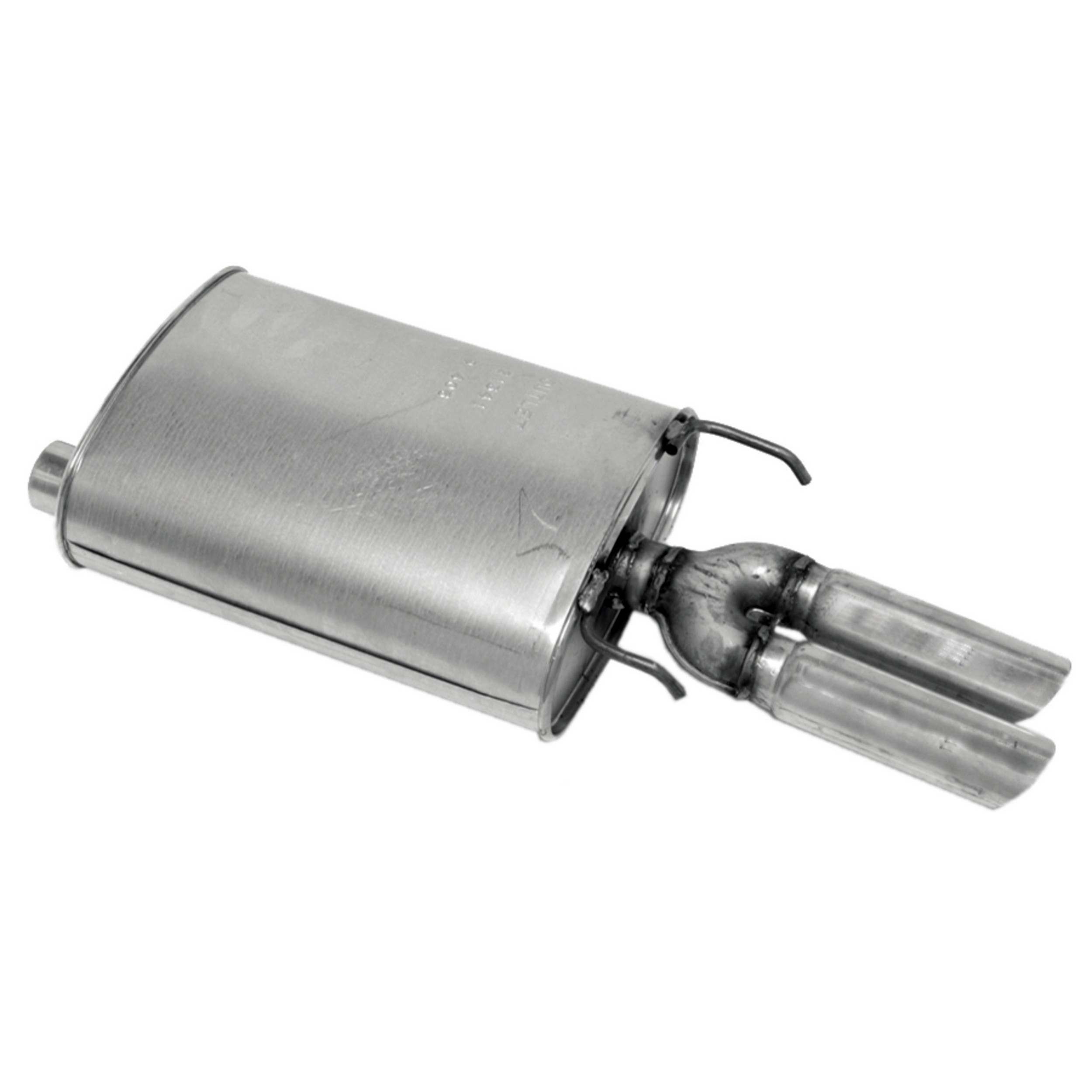 Quiet-Flow SS Direct Fit Exhaust Muffler 2" Inlet (ID) 2.25" Outlet (OD)