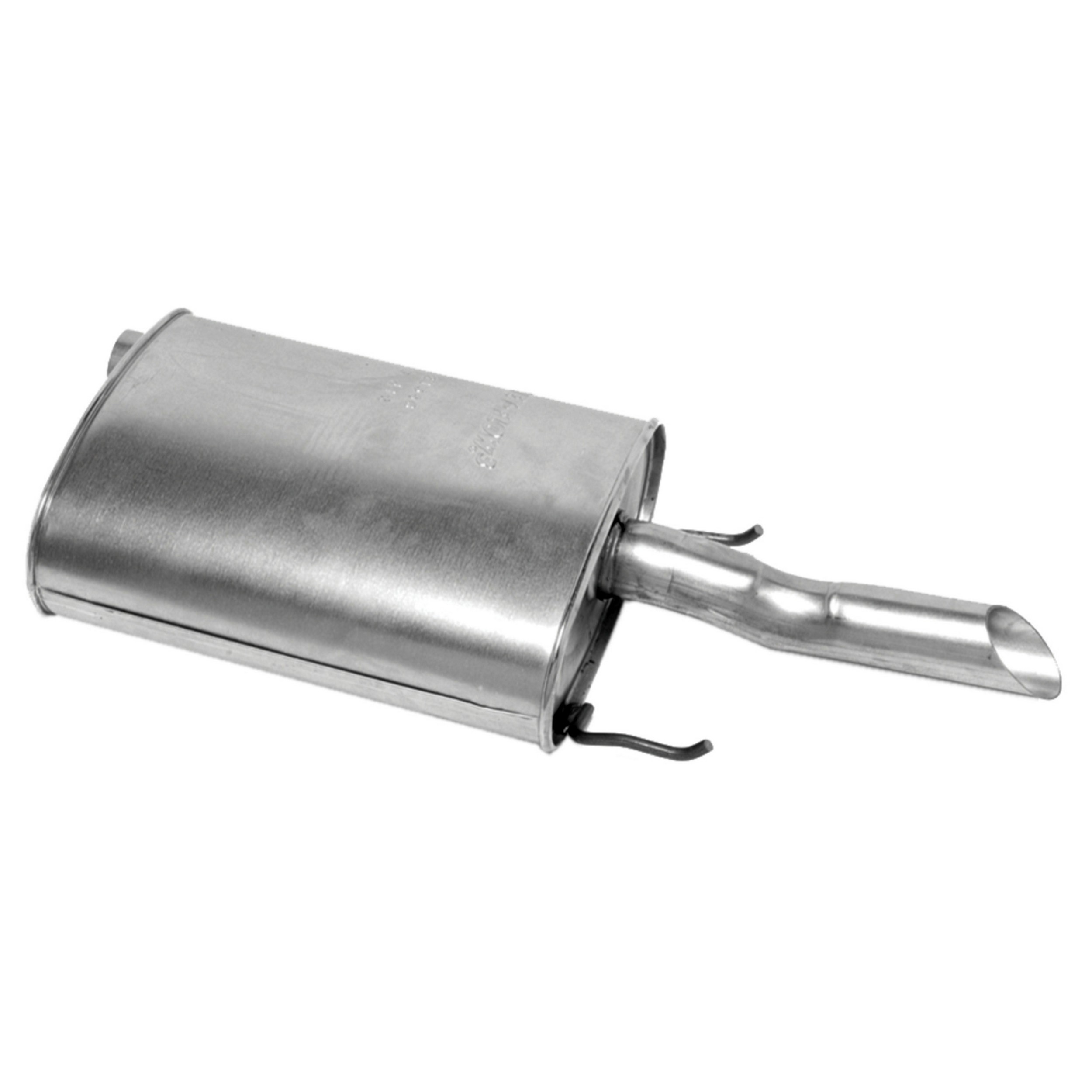 Quiet-Flow SS Direct Fit Exhaust Muffler 2" Inlet (ID) 2.25" Outlet (OD)