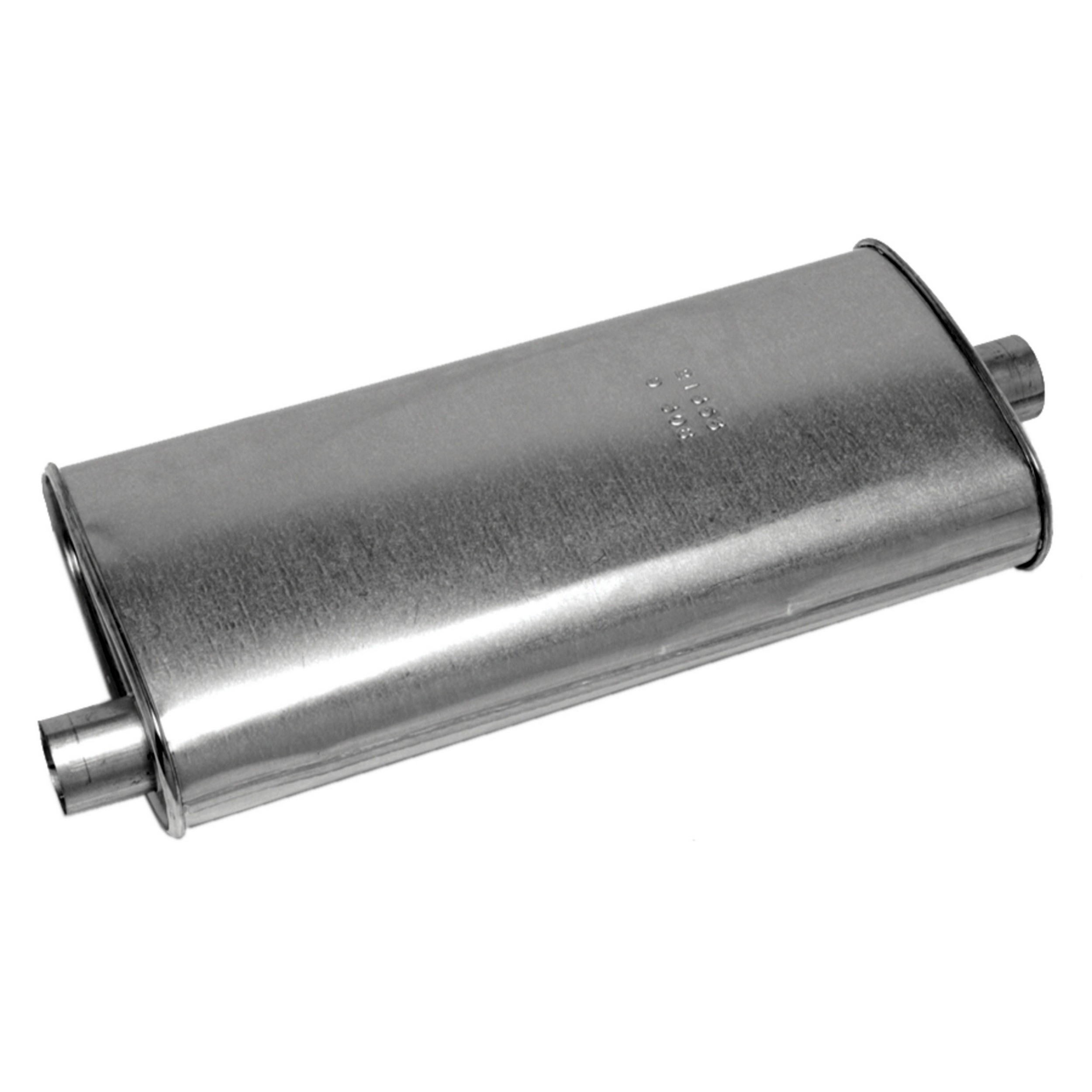 Quiet-Flow SS Direct Fit Exhaust Muffler 2" Inlet (ID) 2" Outlet (ID)