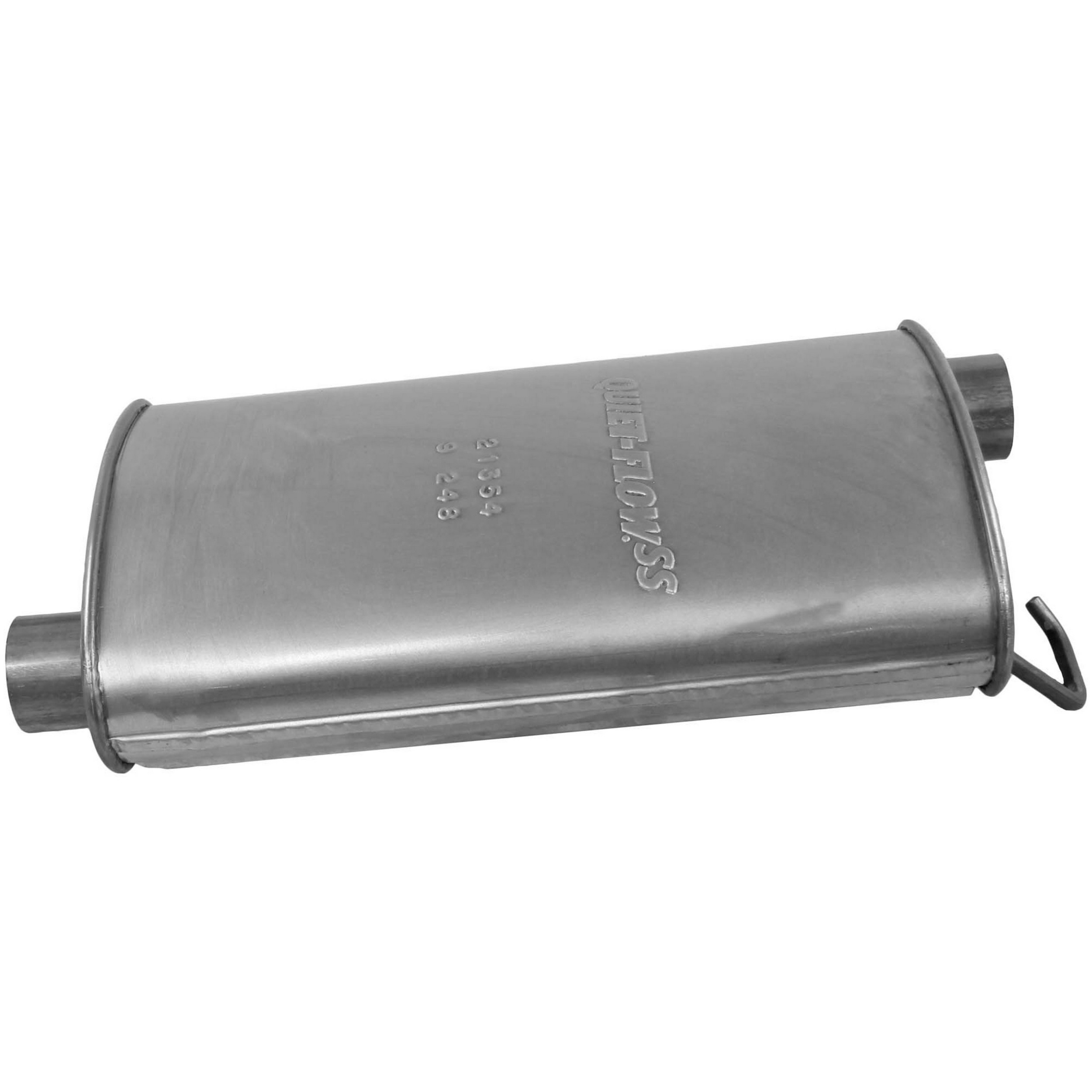 Quiet-Flow SS Direct Fit Exhaust Muffler 2" Inlet (ID) 2" Outlet (ID)