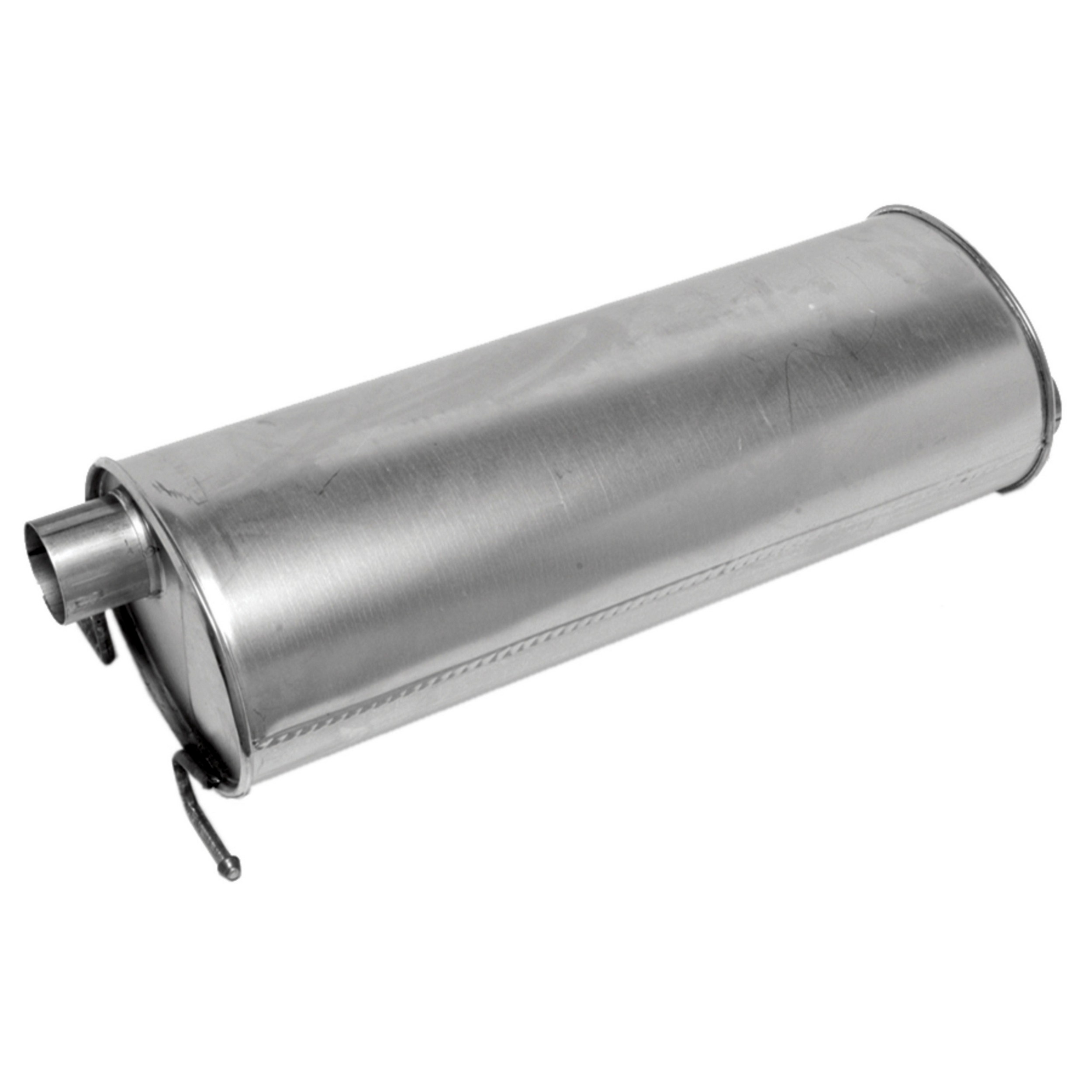 Quiet-Flow SS Direct Fit Exhaust Muffler 2.5" Inlet (ID) 2.5" Outlet (ID)