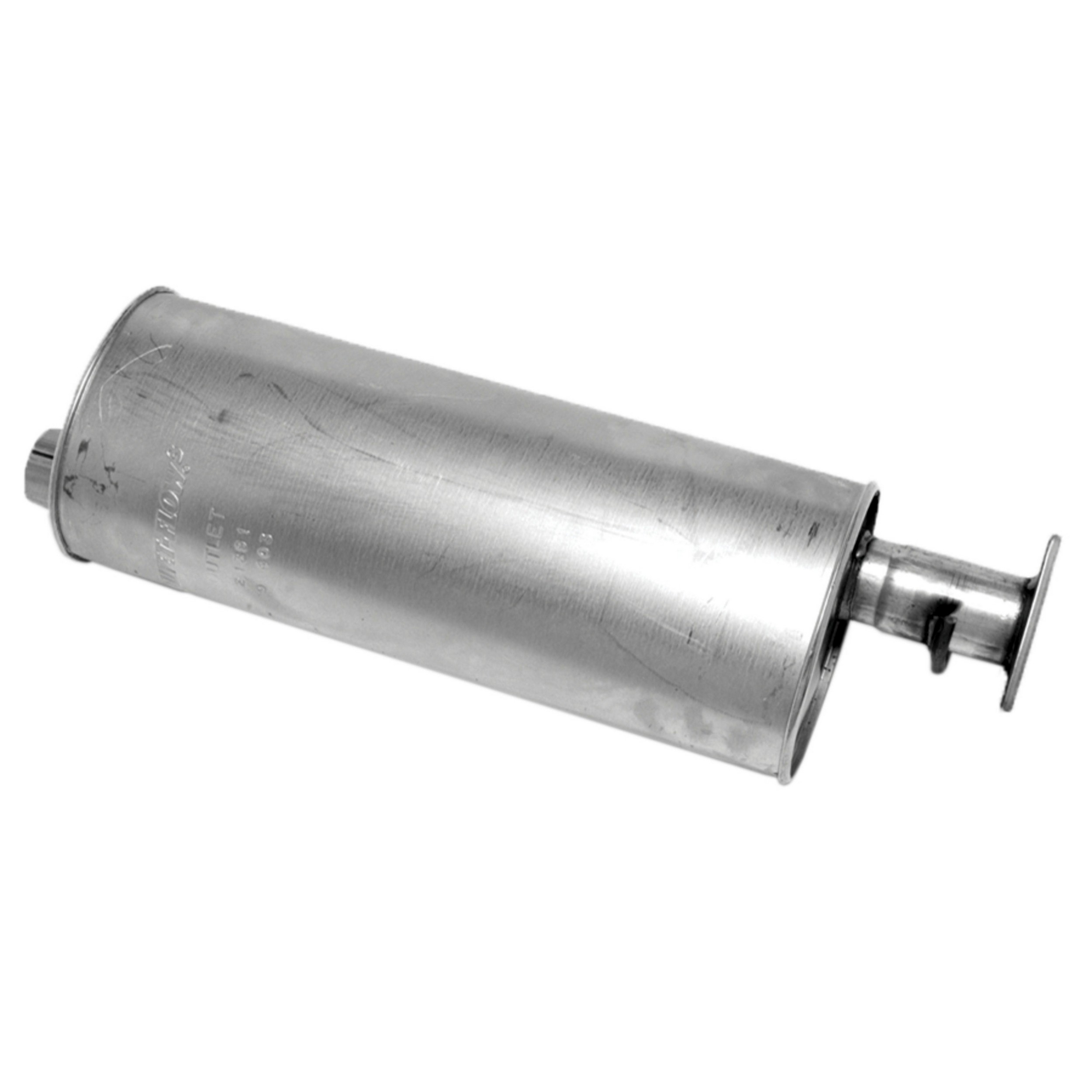 Quiet-Flow SS Direct Fit Exhaust Muffler 2.5" Outlet (ID)