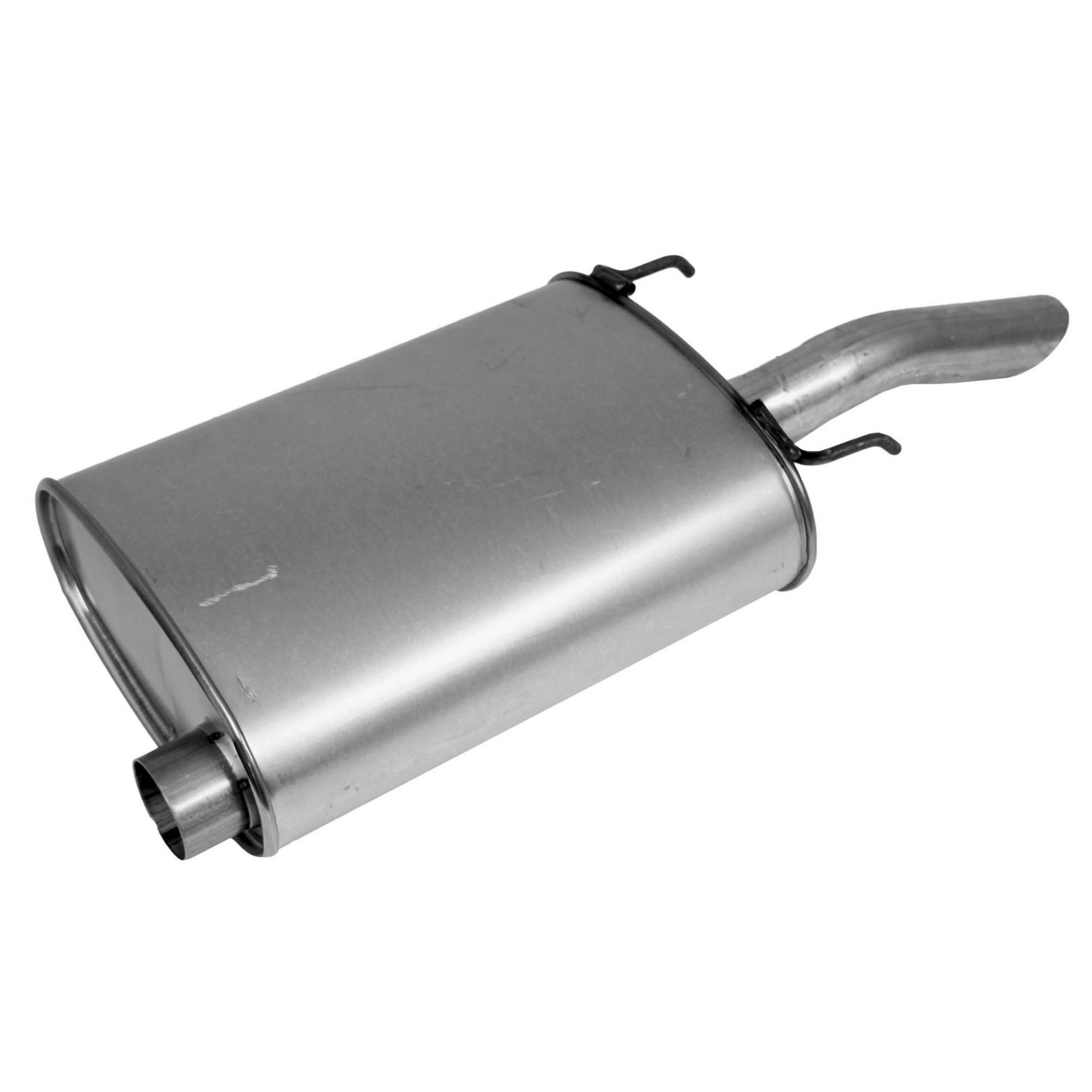 Quiet-Flow SS Direct Fit Exhaust Muffler 2.25" Inlet (OD) 2.5" Outlet (OD)