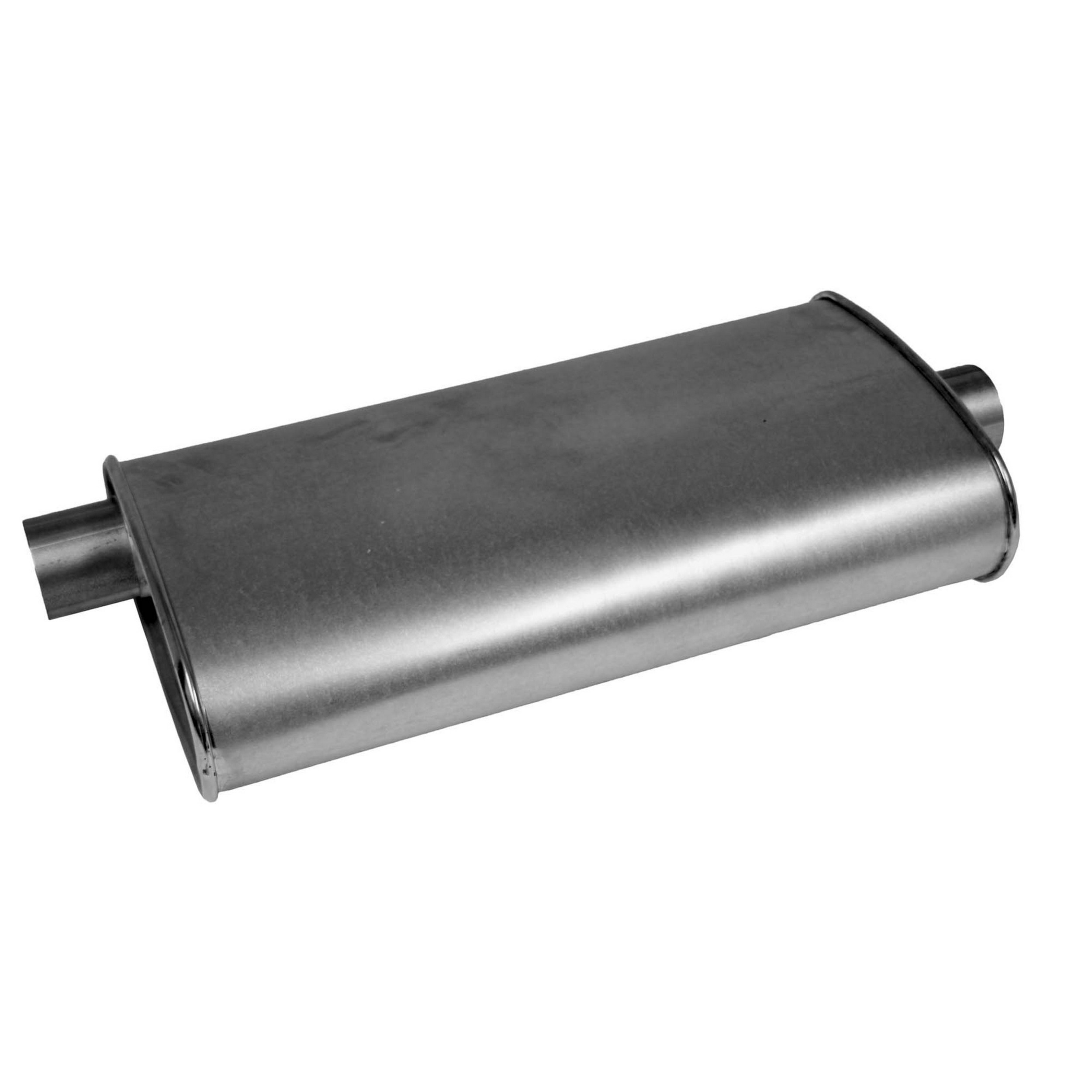 Quiet-Flow SS Direct Fit Exhaust Muffler 2.25" Inlet (ID) 2.25" Outlet (ID)