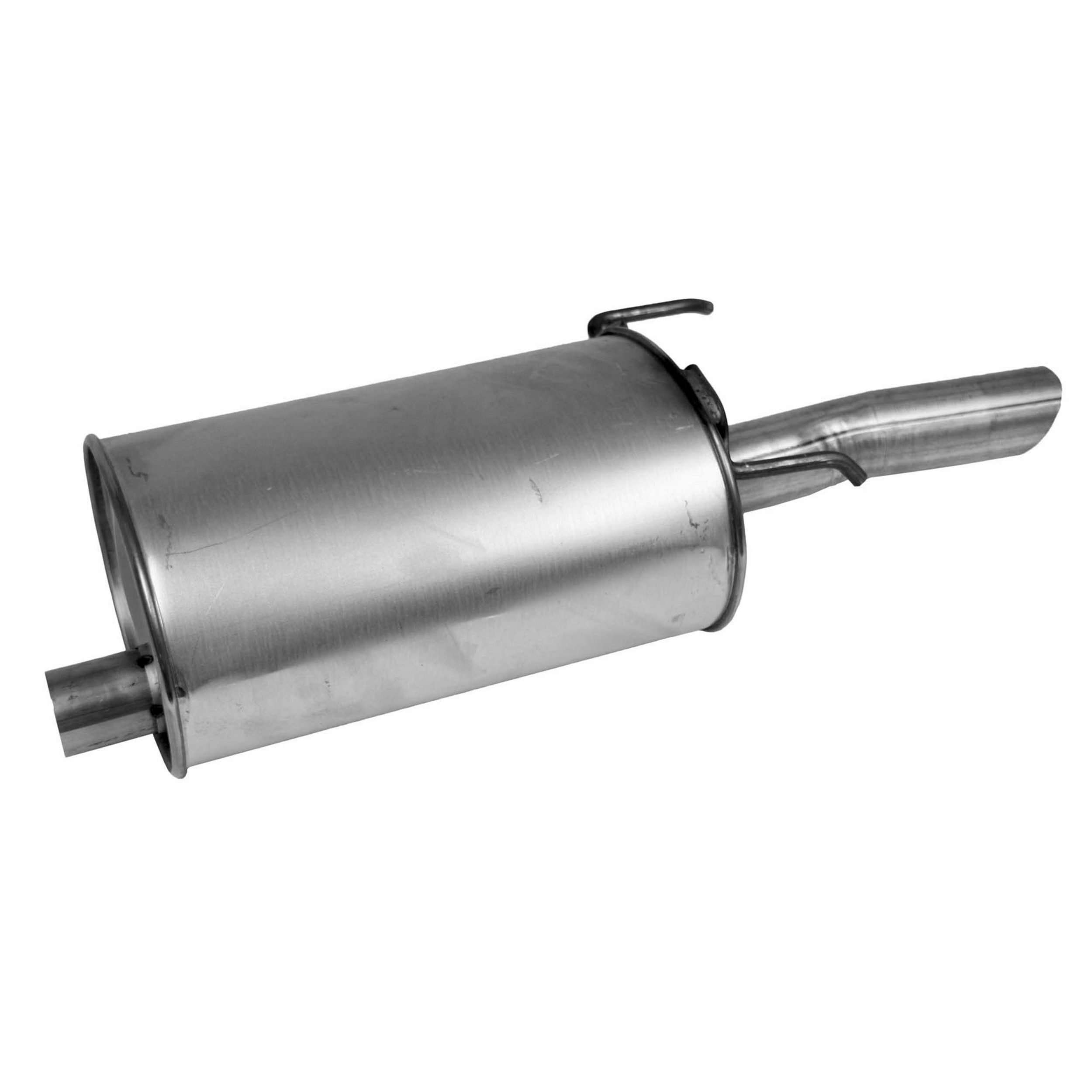 Quiet-Flow SS Direct Fit Exhaust Muffler 1.875" Inlet (ID) 2.5" Outlet (OD)