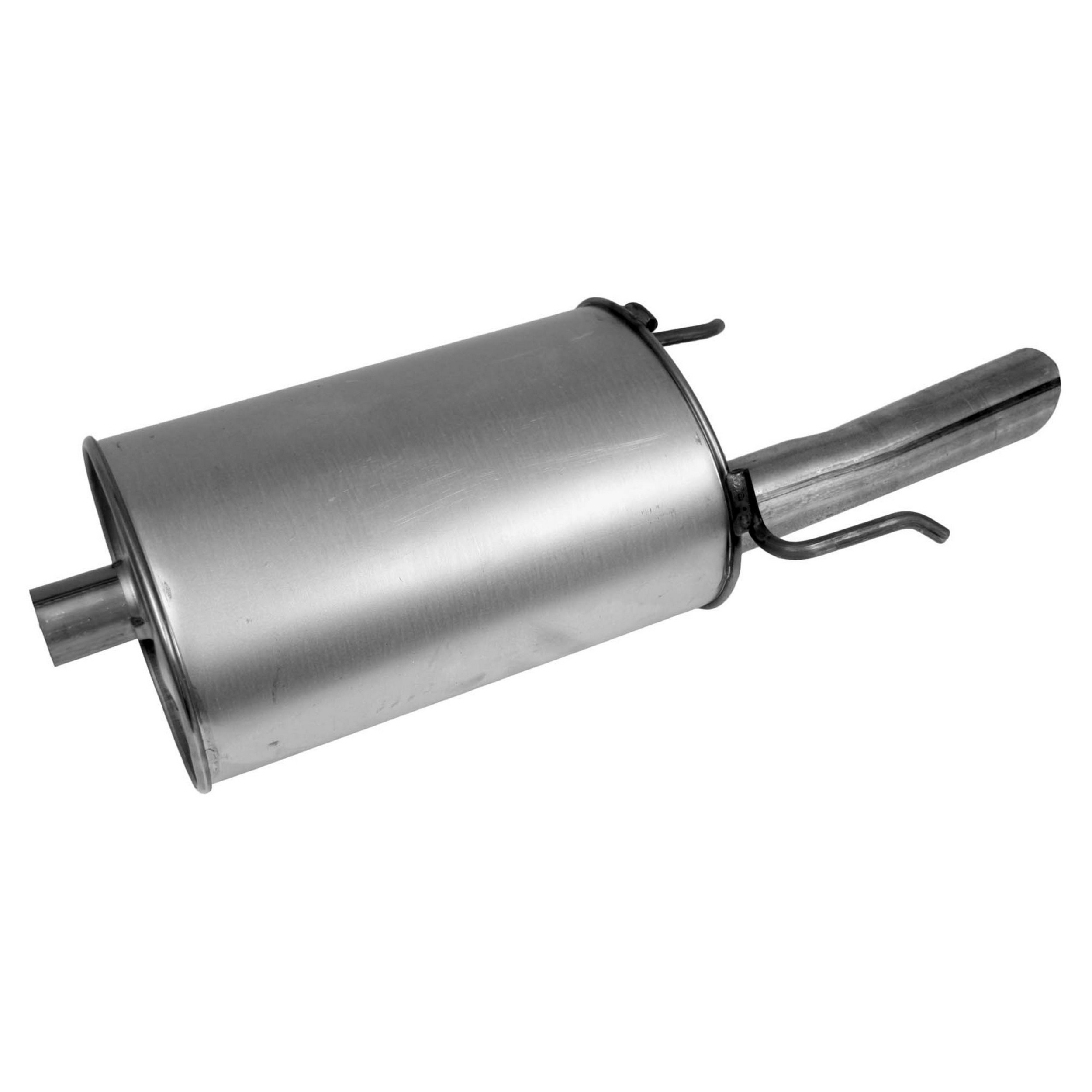 Quiet-Flow SS Direct Fit Exhaust Muffler 1.875" Inlet (ID) 2.5" Outlet (OD)