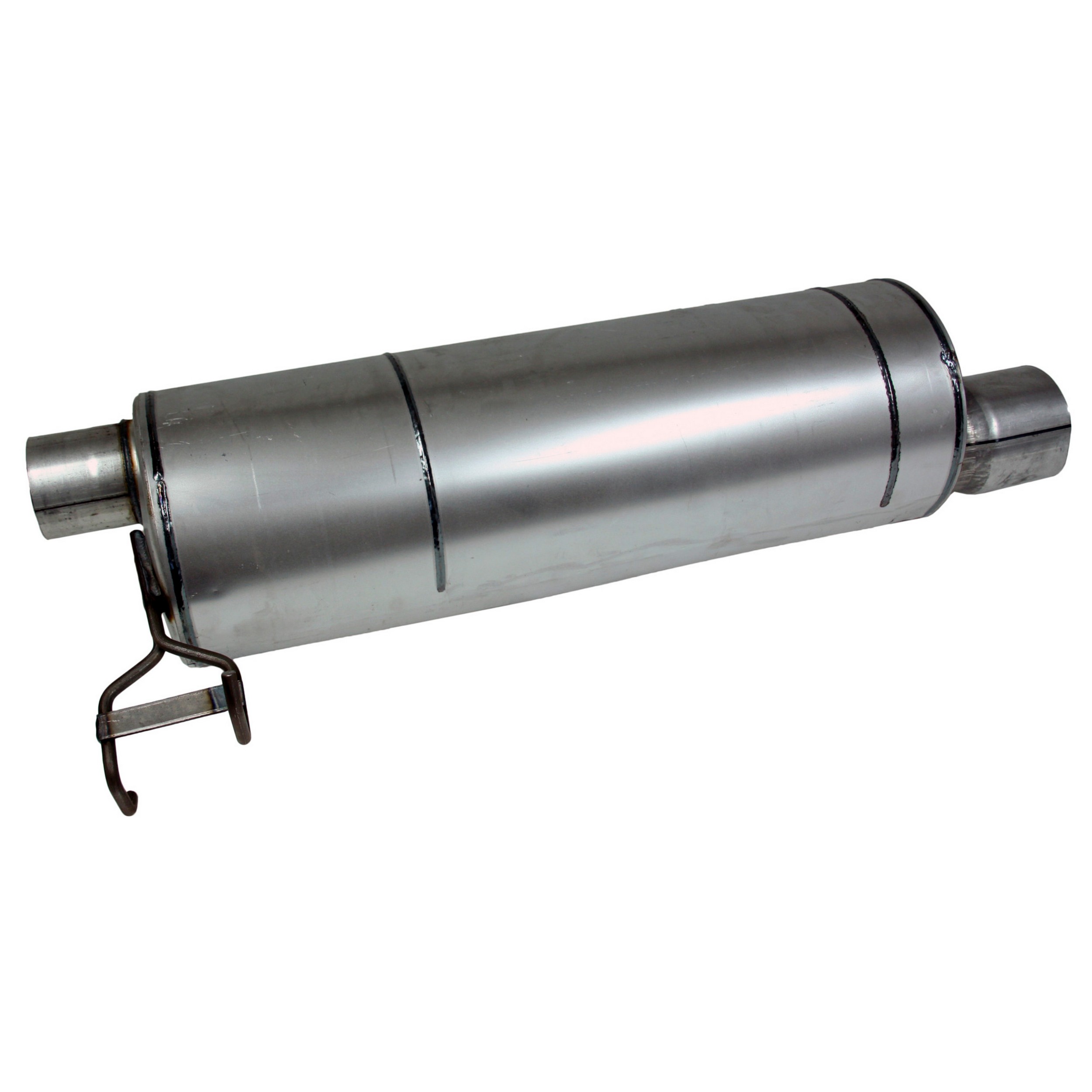 Quiet-Flow Direct Fit Exhaust Muffler 4" Inlet (ID) 3" Outlet (ID)