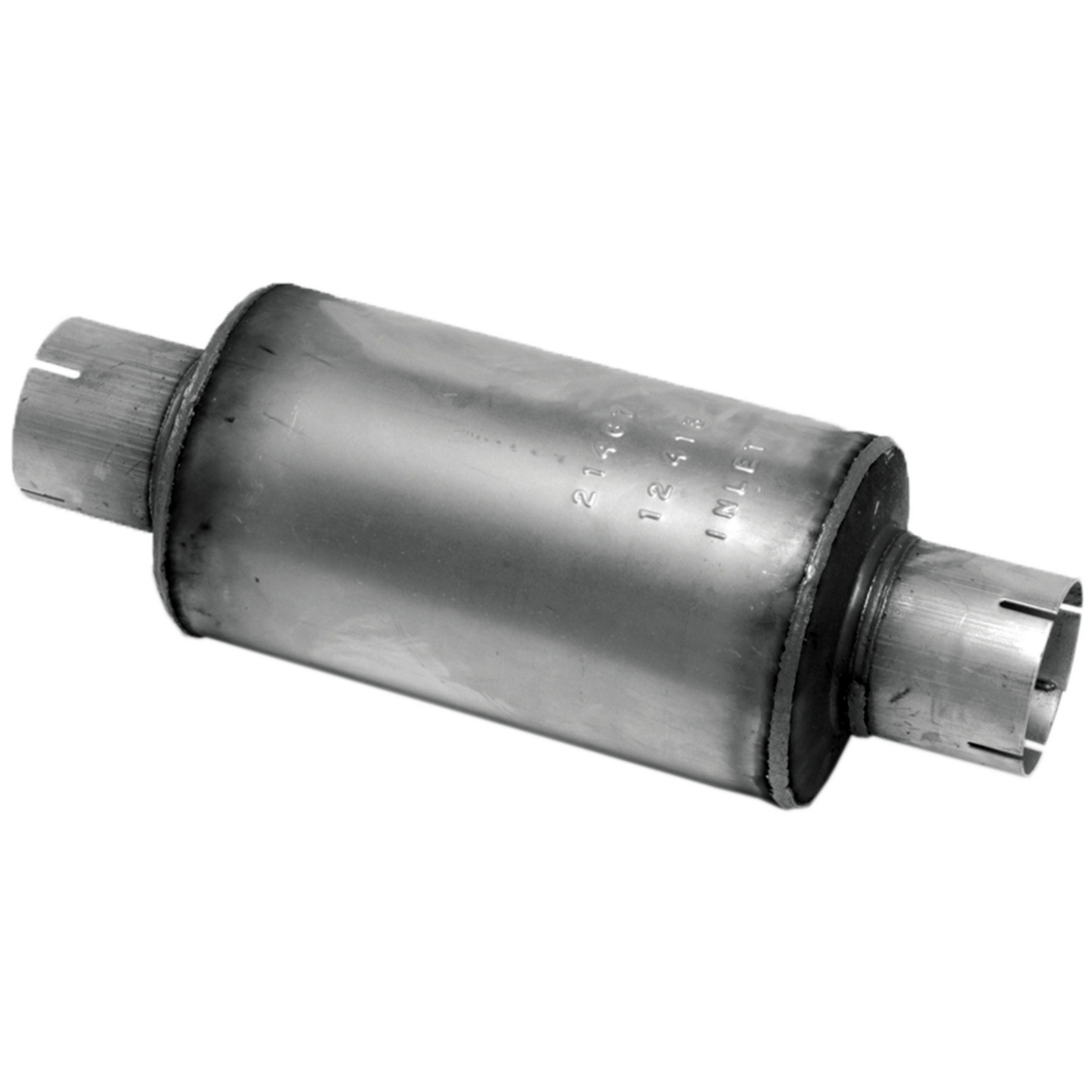 Heavy Duty Direct Fit Exhaust Muffler 3.5" Inlet (ID) 3.5" Outlet (ID)